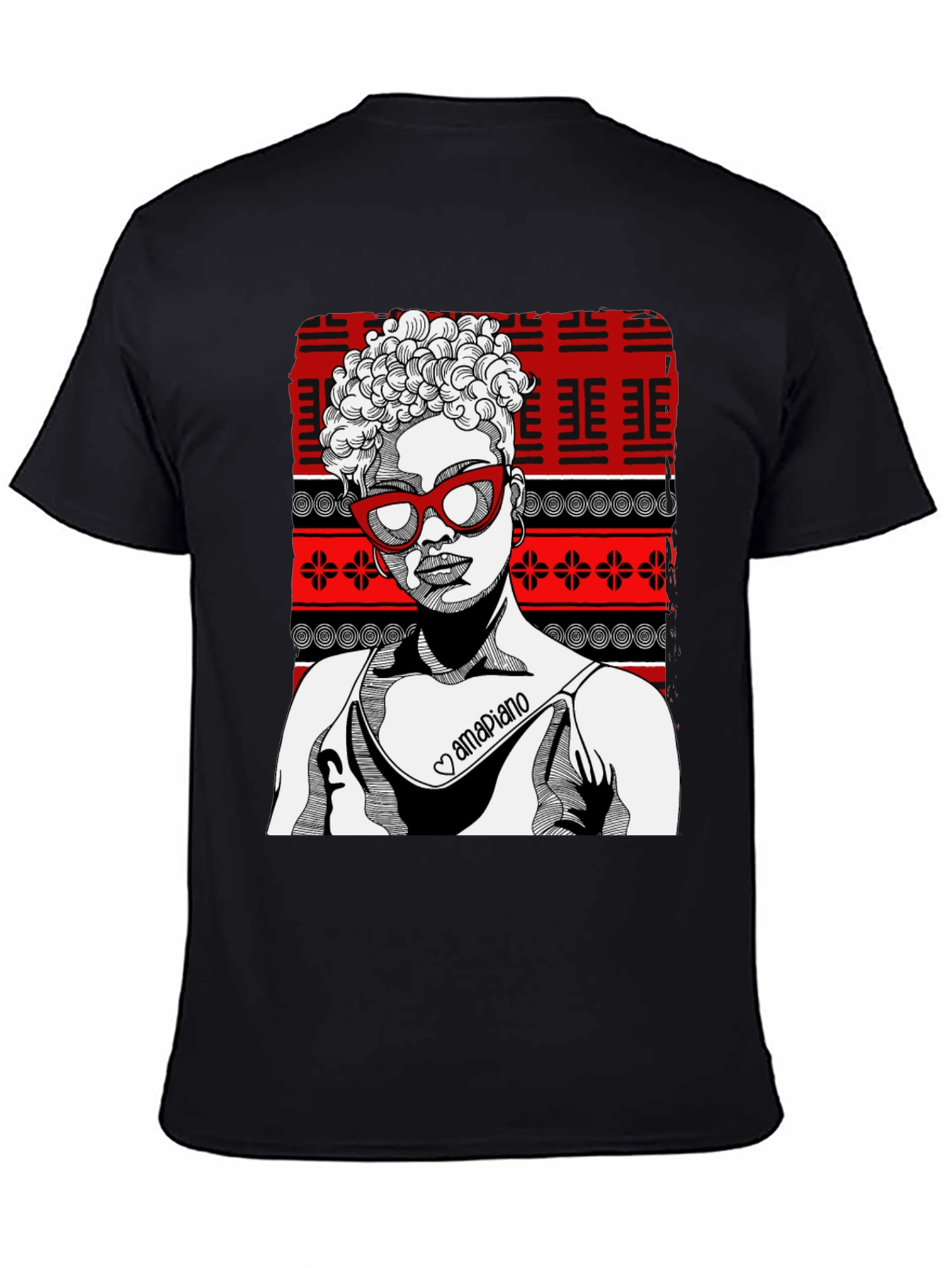 Afrocentric Amapiano T-Shirt - Stylish Graphic Tee