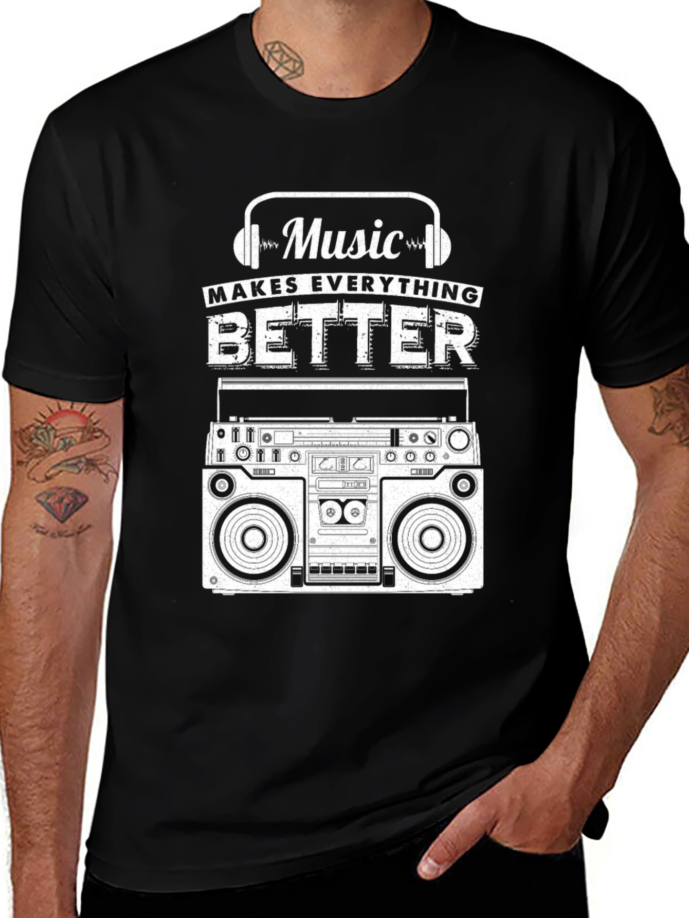 Music Makes Everything Better T-Shirt