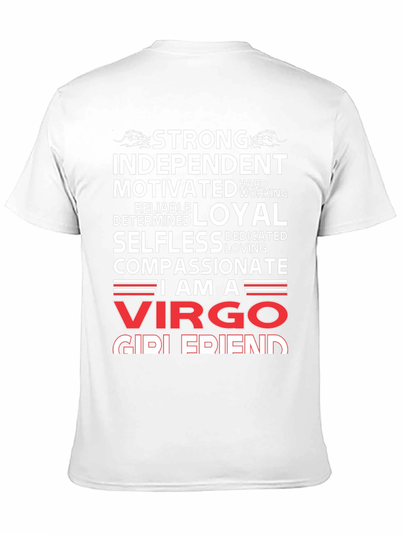 Virgo Zodiac Girl Friend Graphic T-Shirt