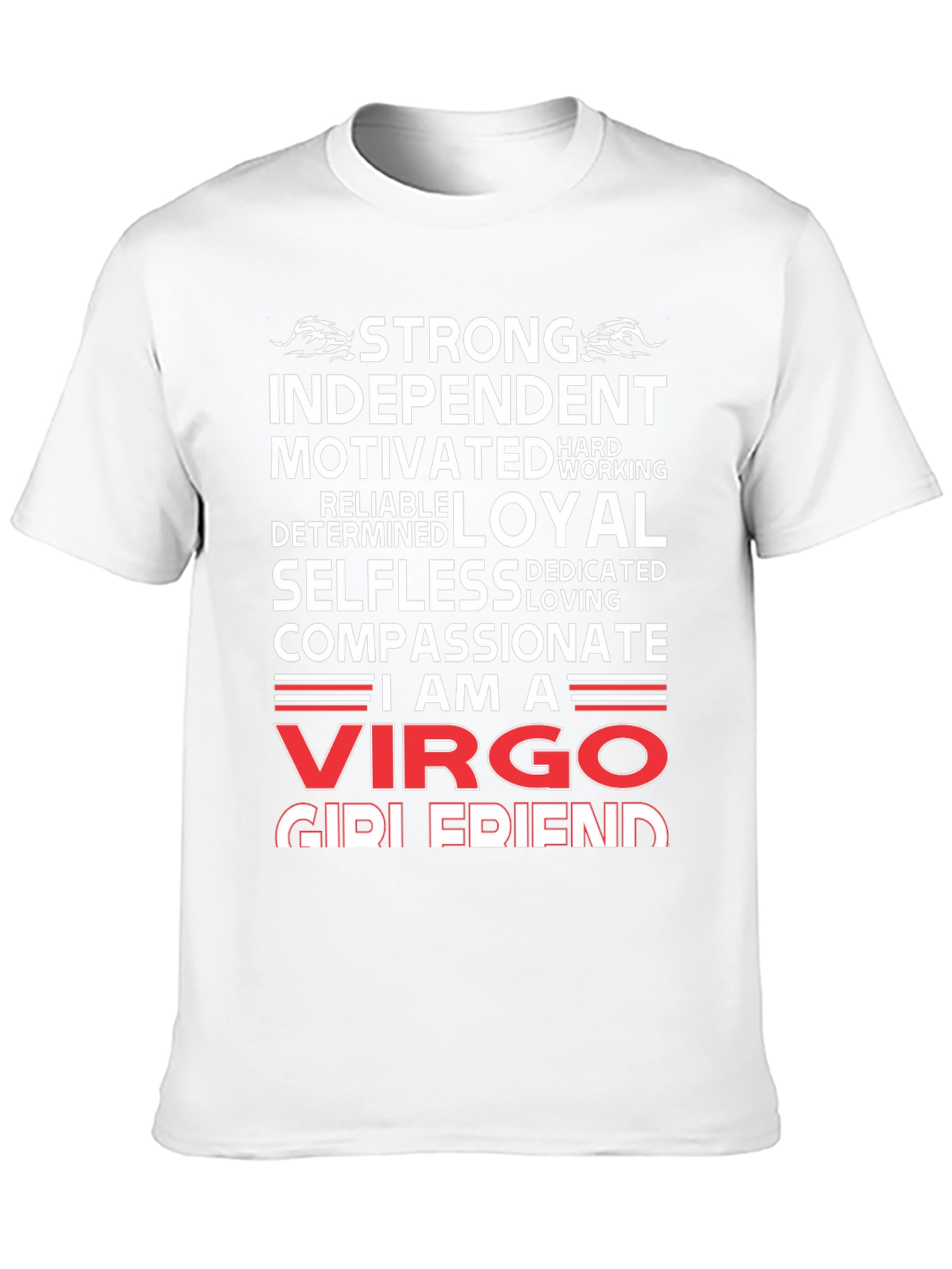 Virgo Zodiac Girl Friend Graphic T-Shirt