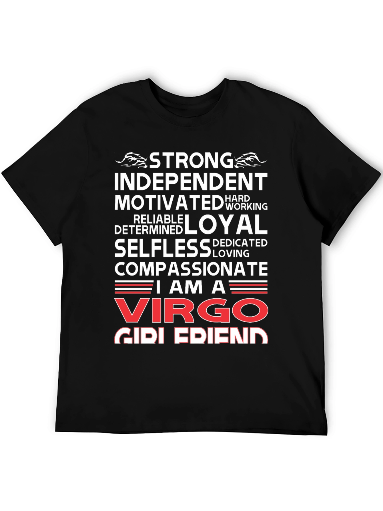 Virgo Zodiac Girl Friend Graphic T-Shirt