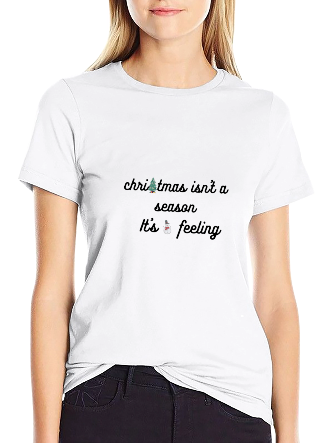 Christmas Feeling Tee - Holiday Season Shirt