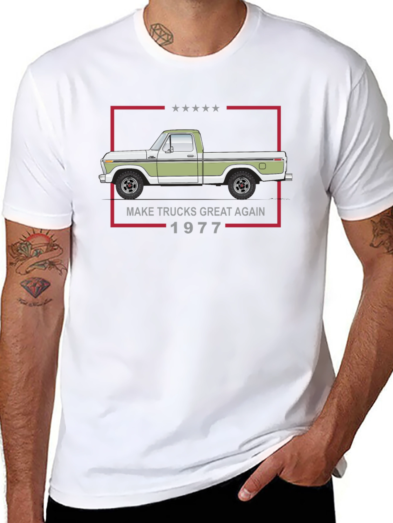 Make Trucks Great Again 1977 T-Shirt