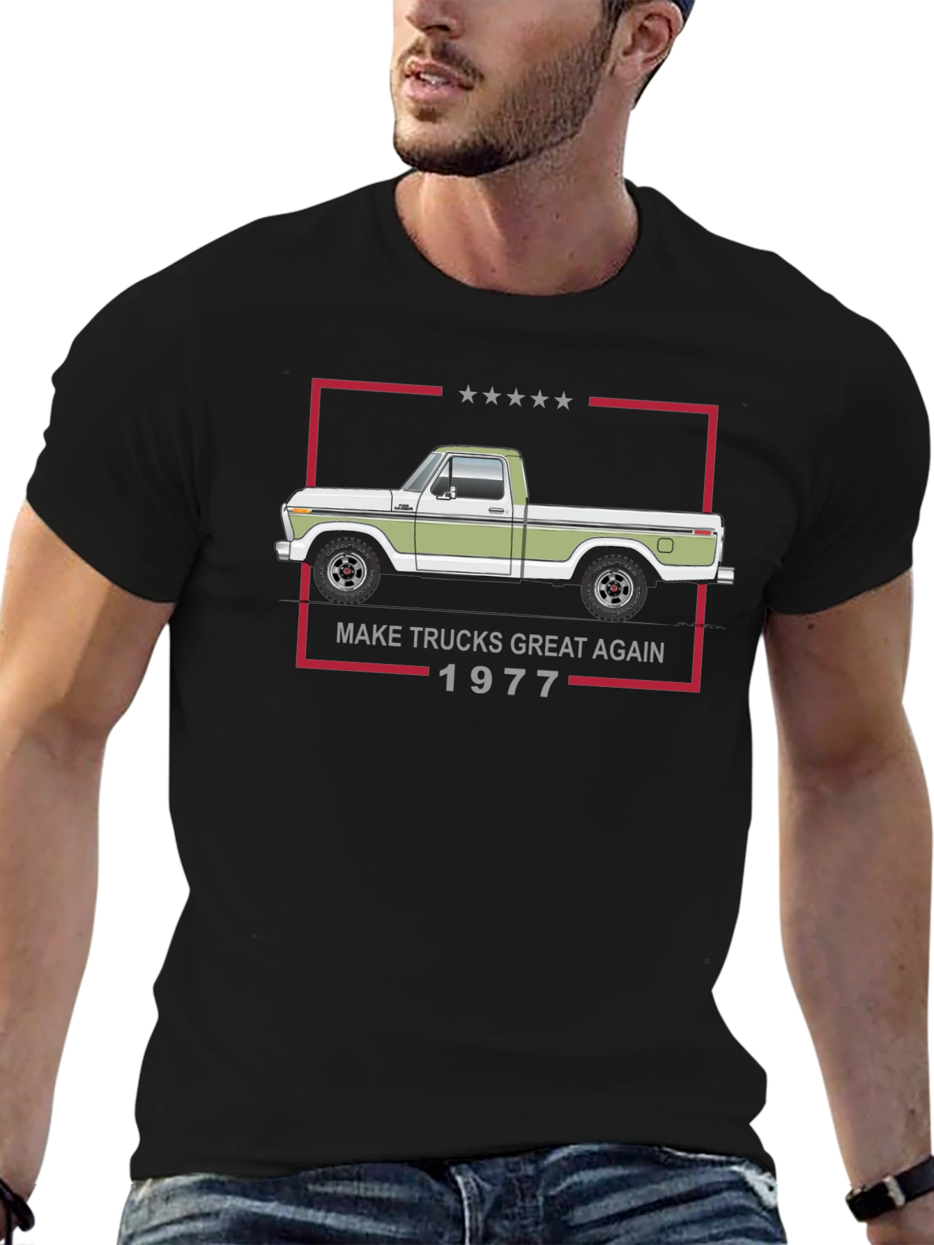Make Trucks Great Again 1977 T-Shirt