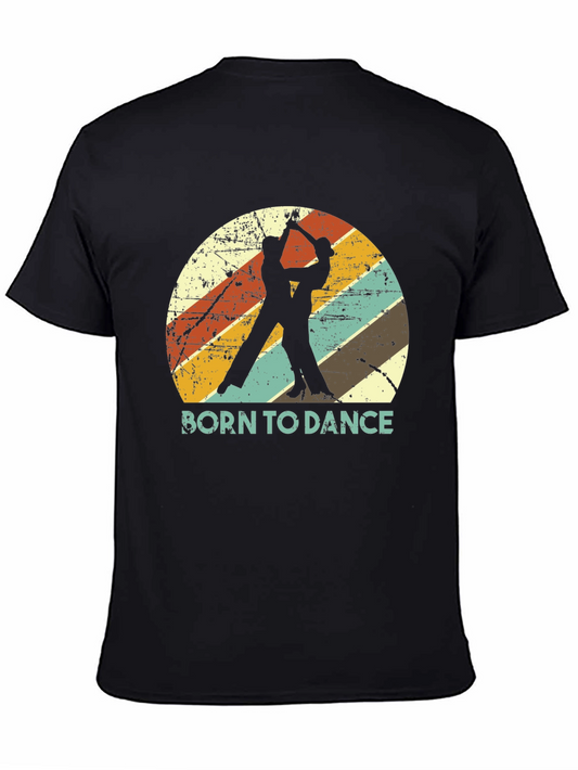 Born to Dance Retro Graphic T-Shirt