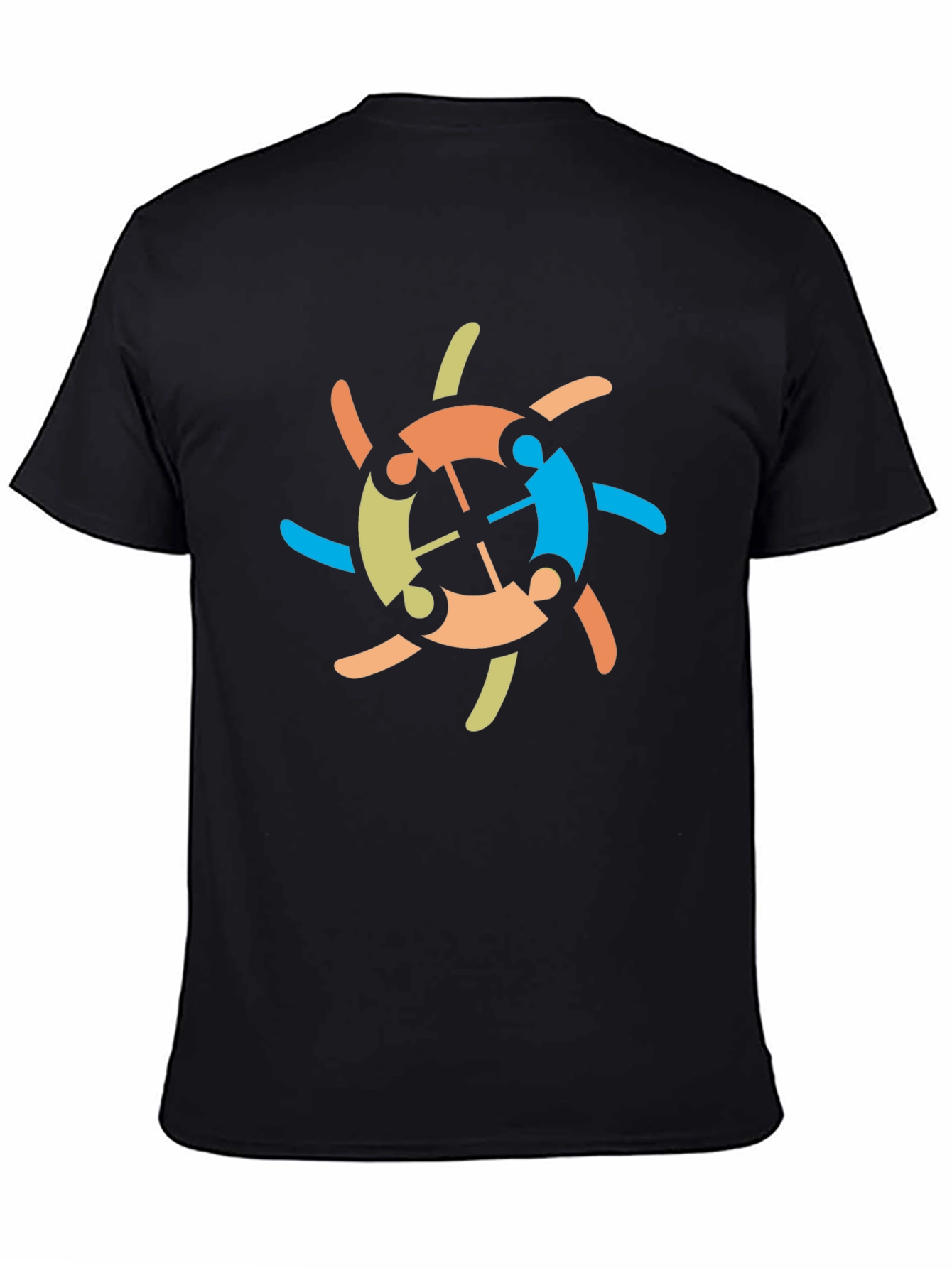 Unity Circle Graphic Tee - Black