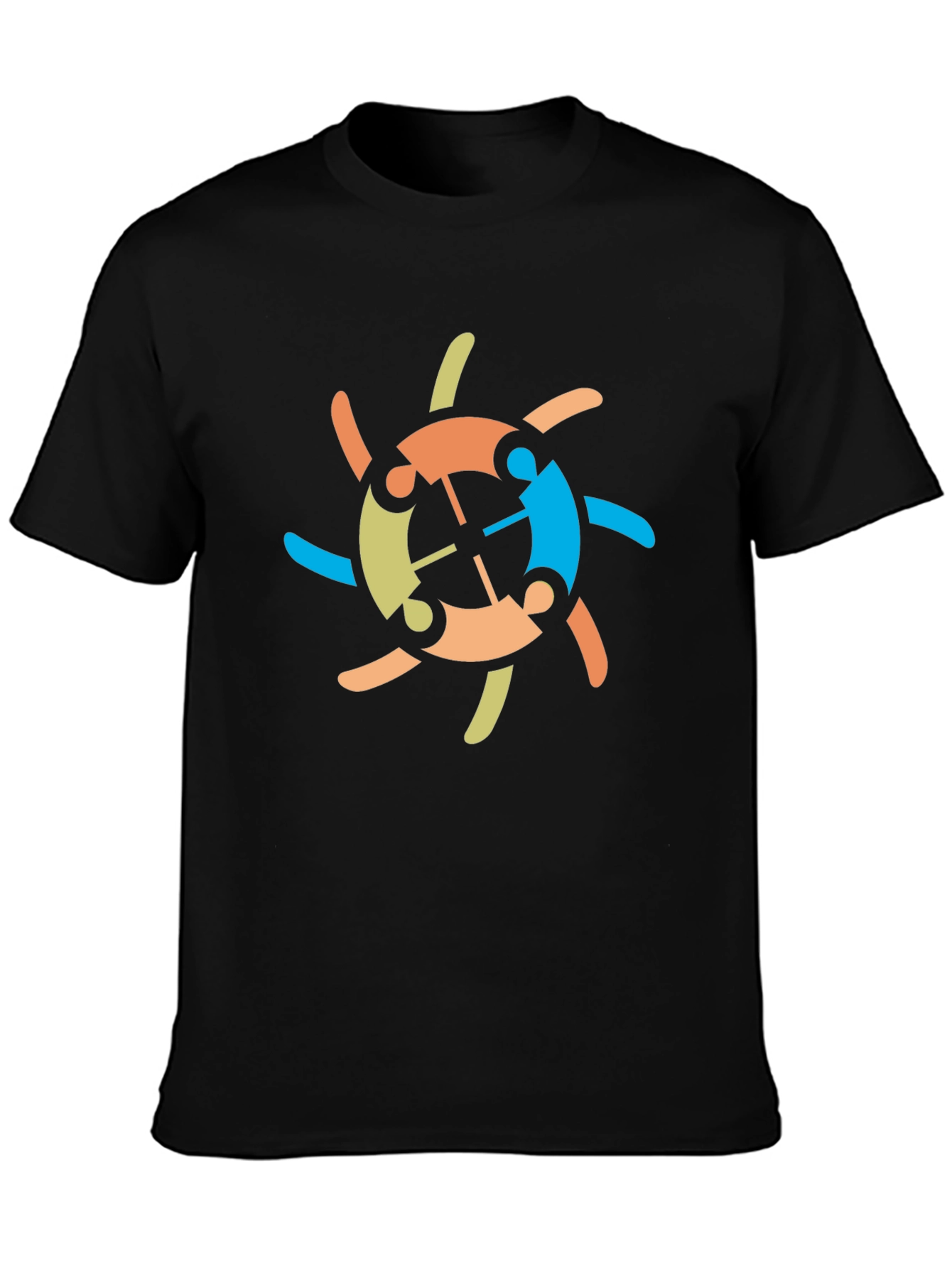 Unity Circle Graphic Tee - Black