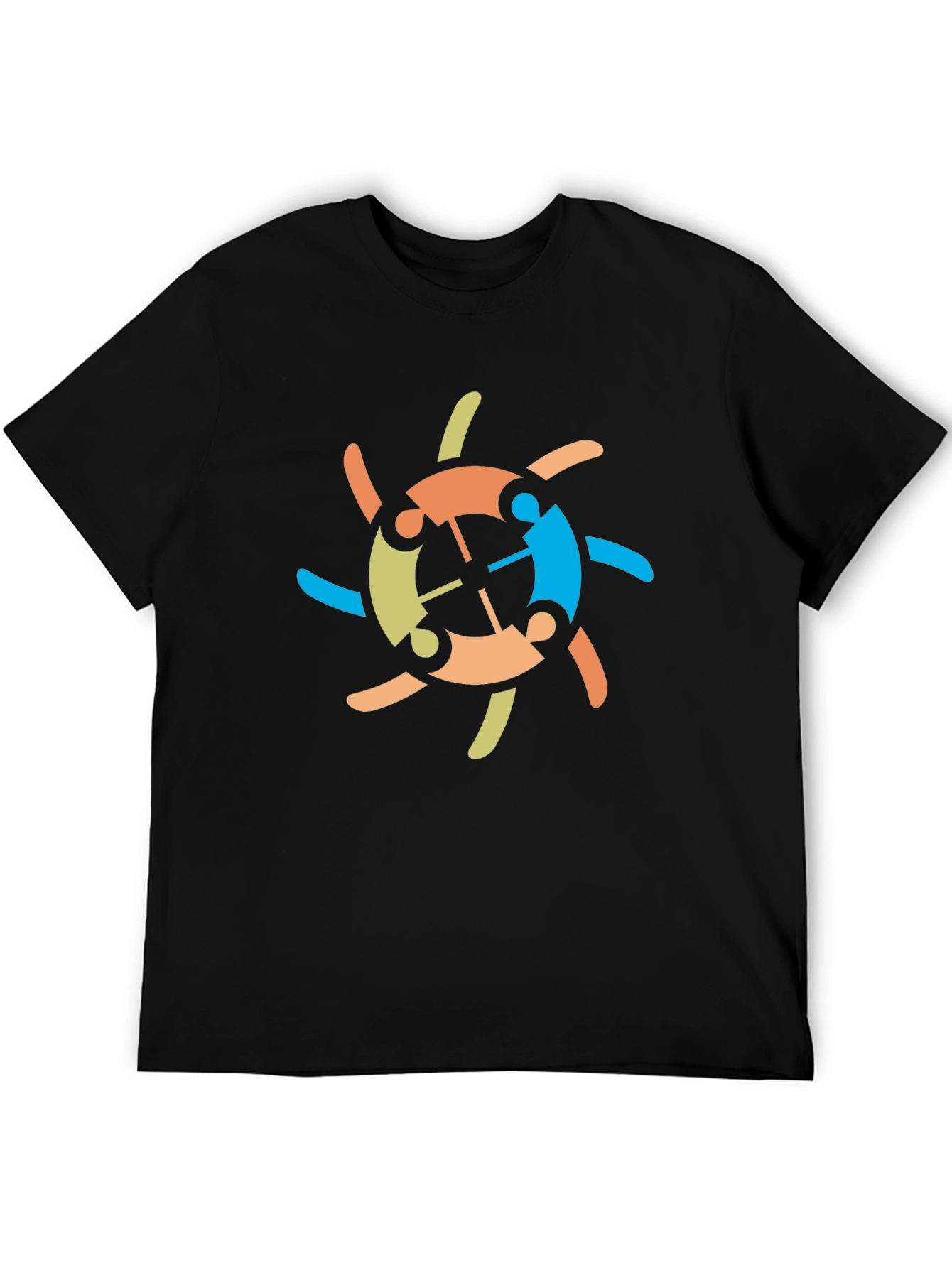 Unity Circle Graphic Tee - Black