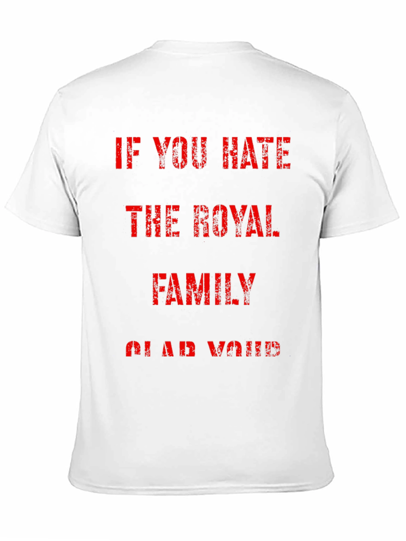The Royal Family Slogan Graphic Tee