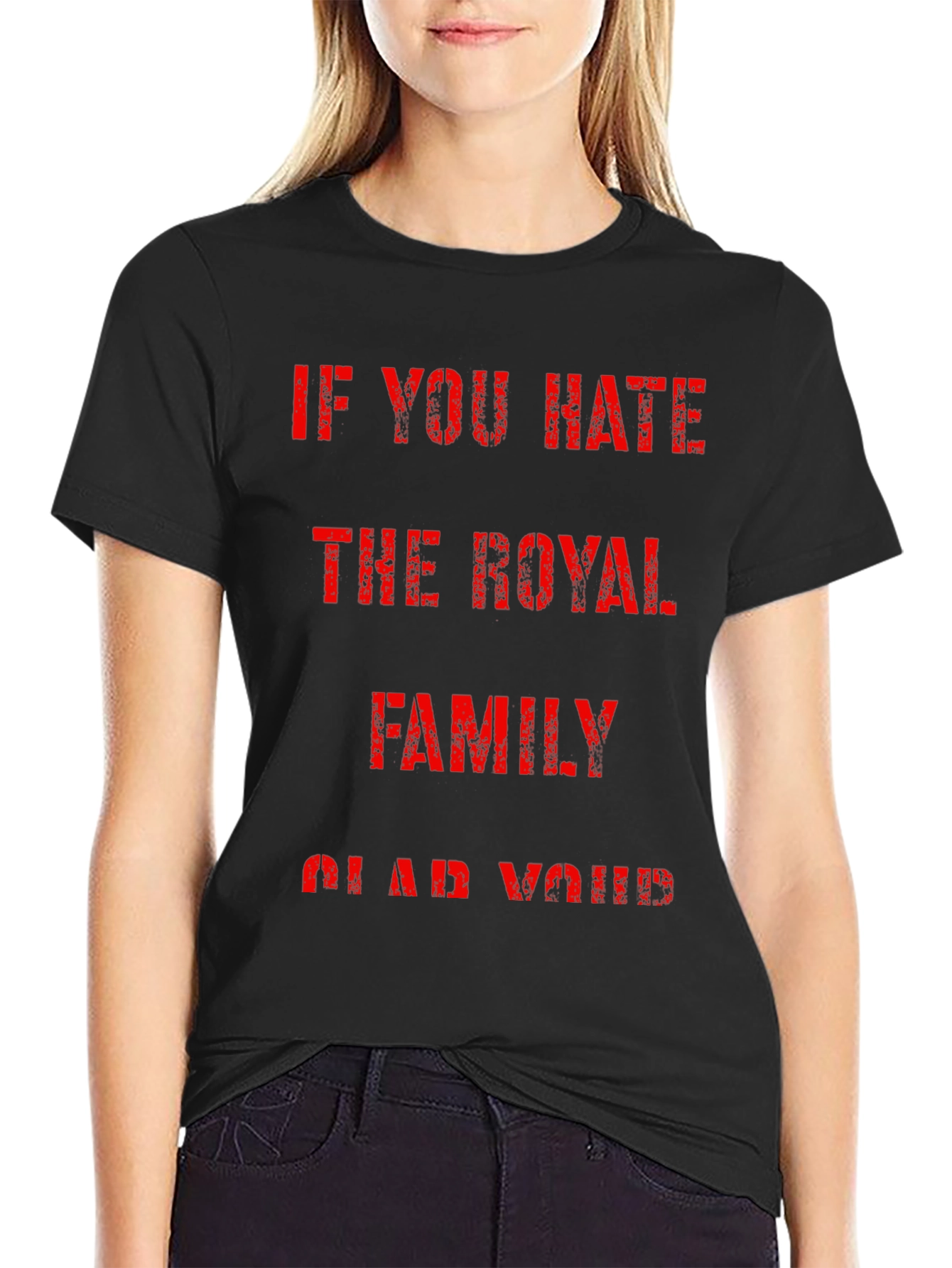 The Royal Family Slogan Graphic Tee
