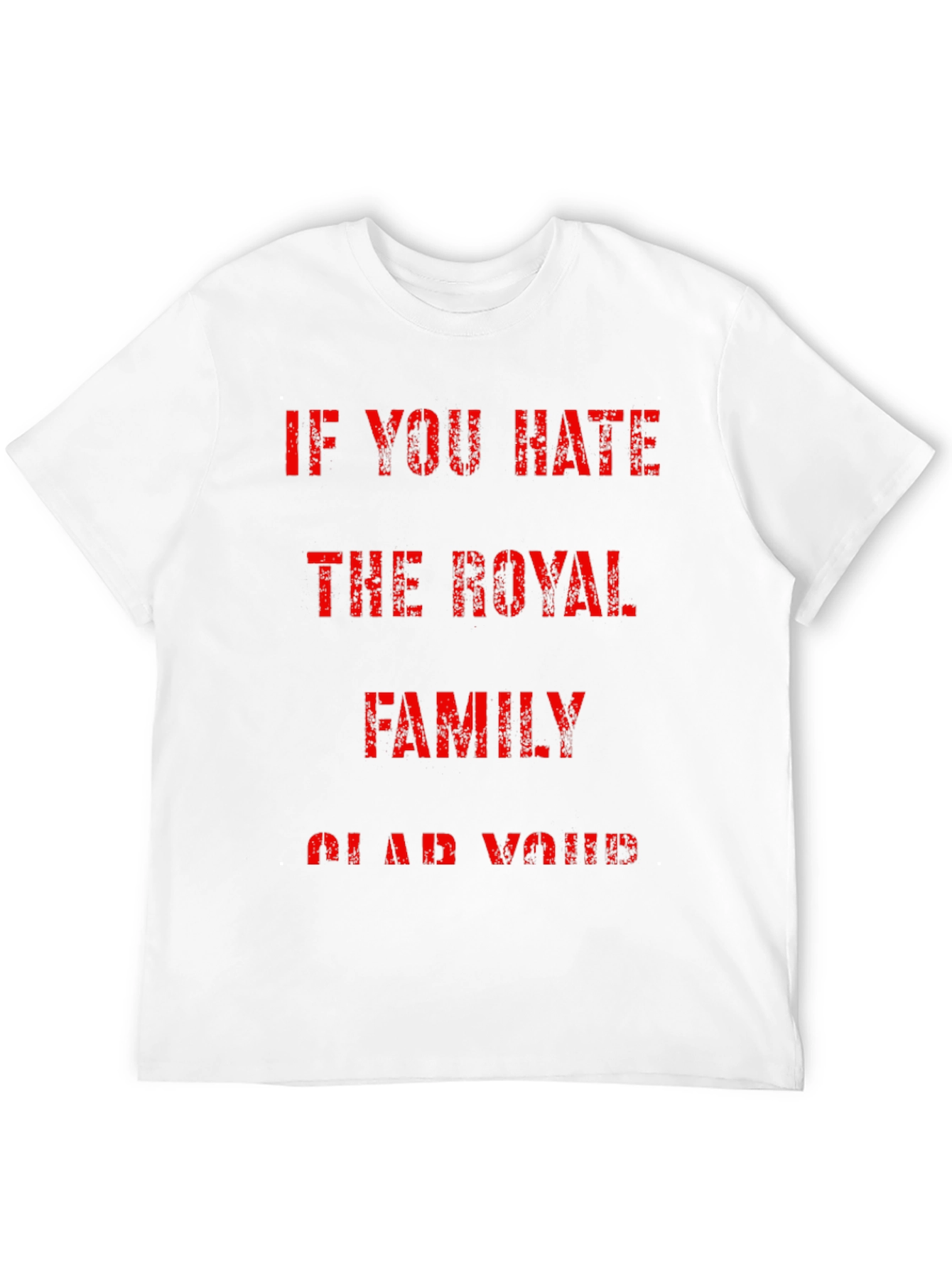 The Royal Family Slogan Graphic Tee