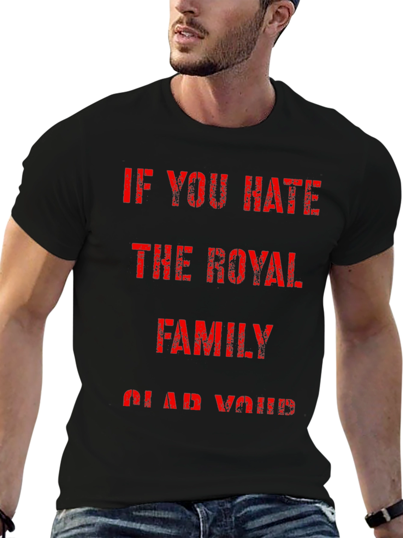 The Royal Family Slogan Graphic Tee