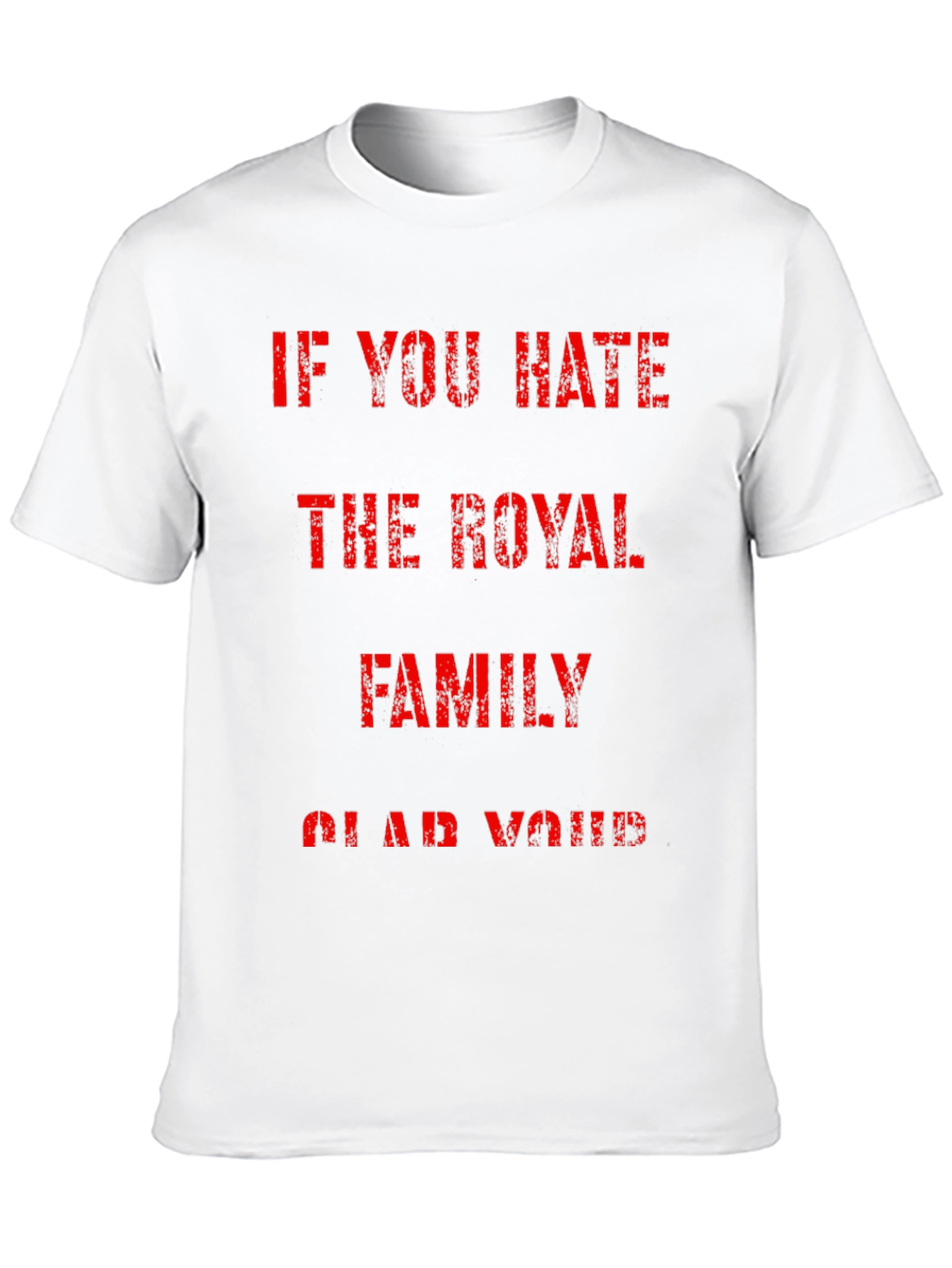 The Royal Family Slogan Graphic Tee