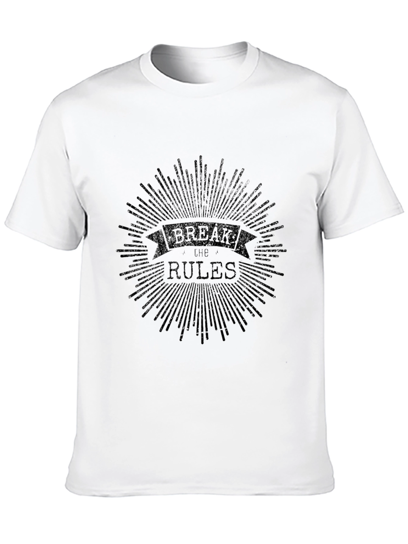 Break The Rules Graphic T-Shirt - Black