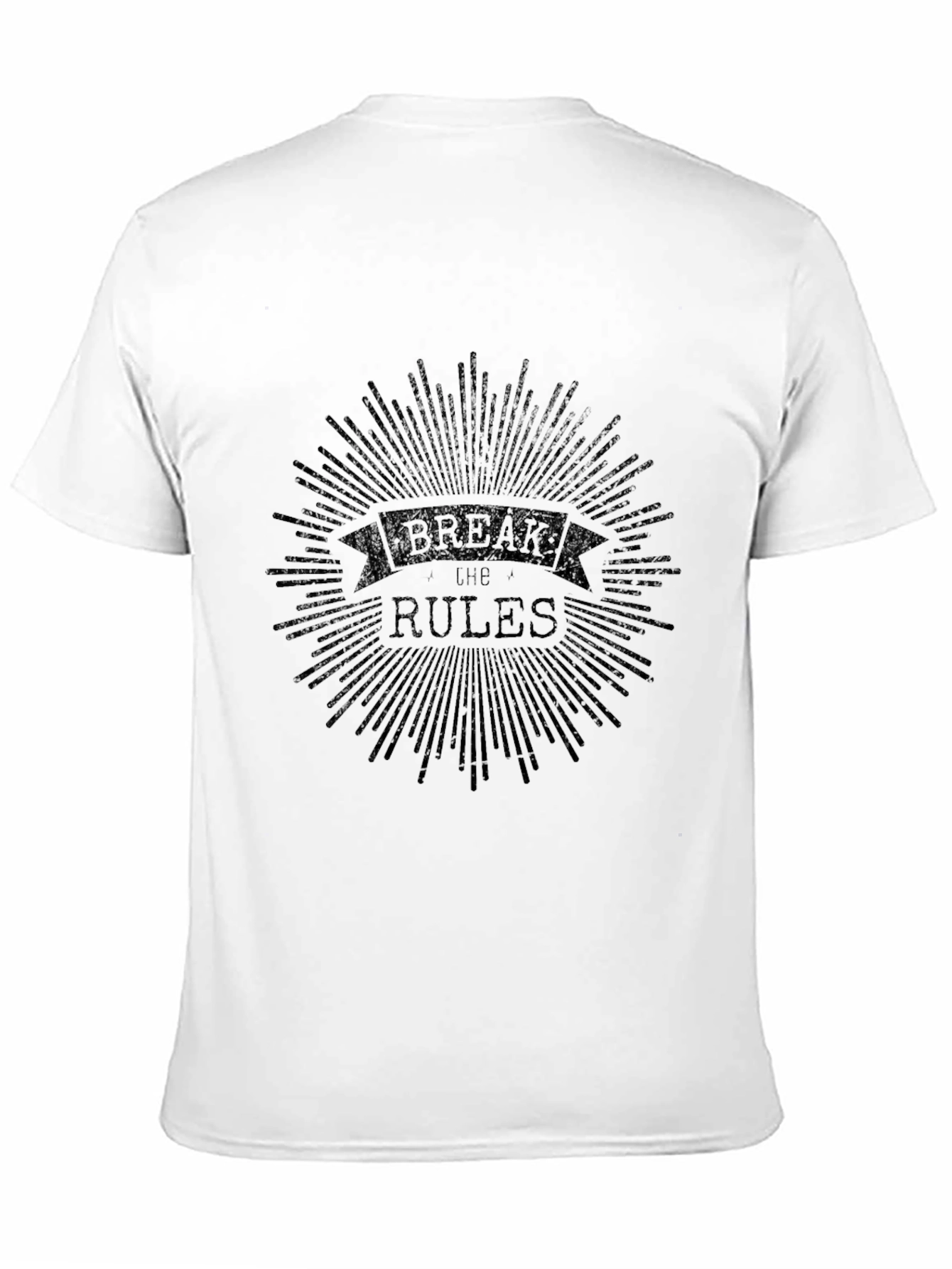 Break The Rules Graphic T-Shirt - Black