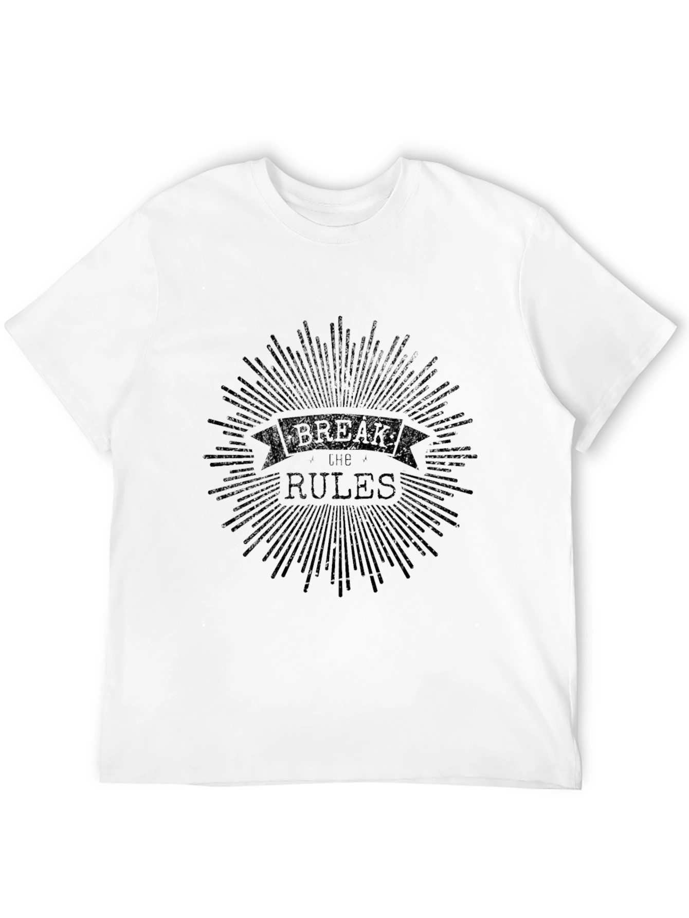 Break The Rules Graphic T-Shirt - Black