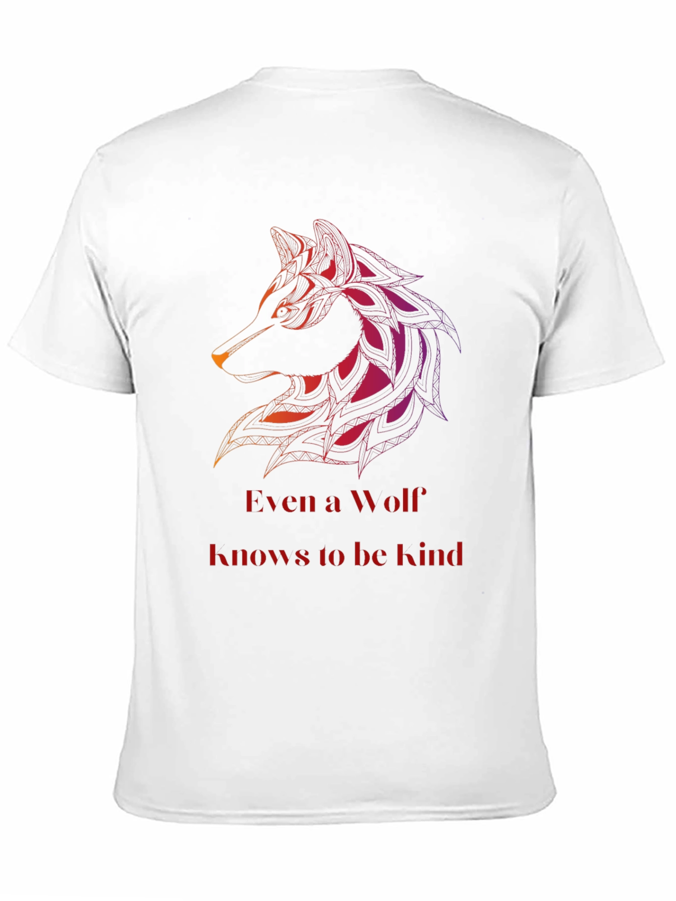 Wolf Kind T-Shirt - Mens Black Graphic Tee