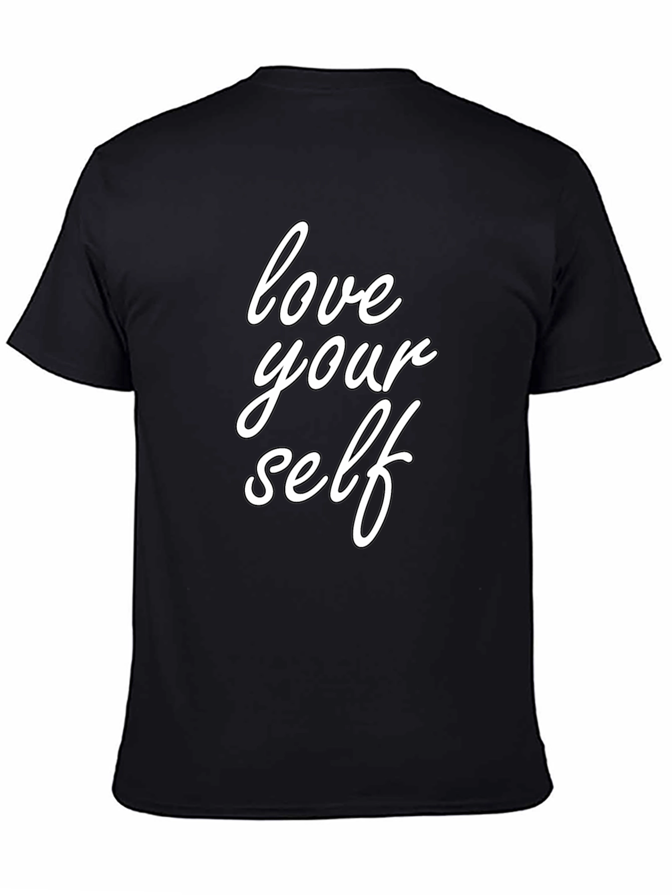 Love Yourself Graphic Tee - Stylish Black T-Shirt