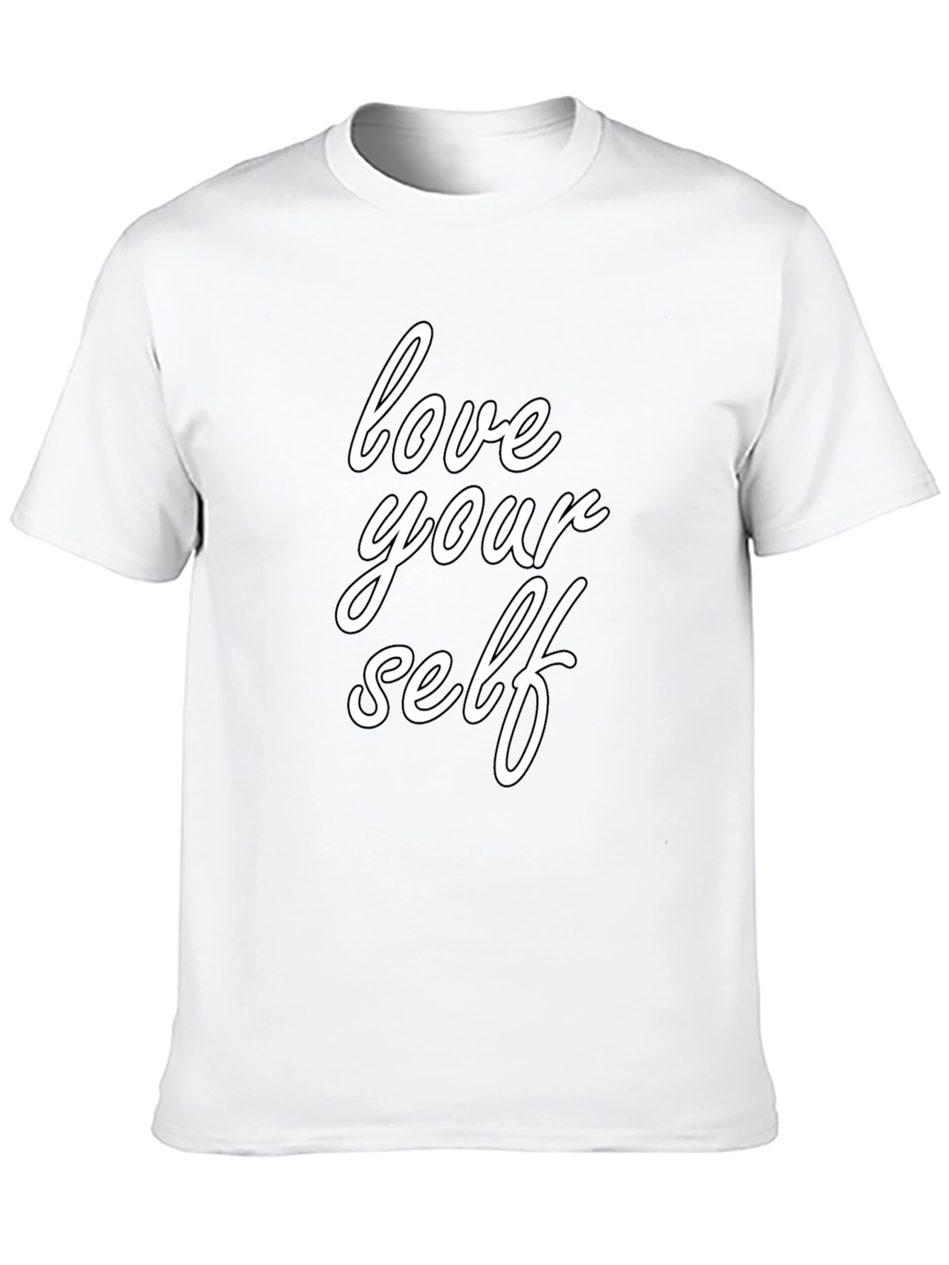 Love Yourself Graphic Tee - Stylish Black T-Shirt
