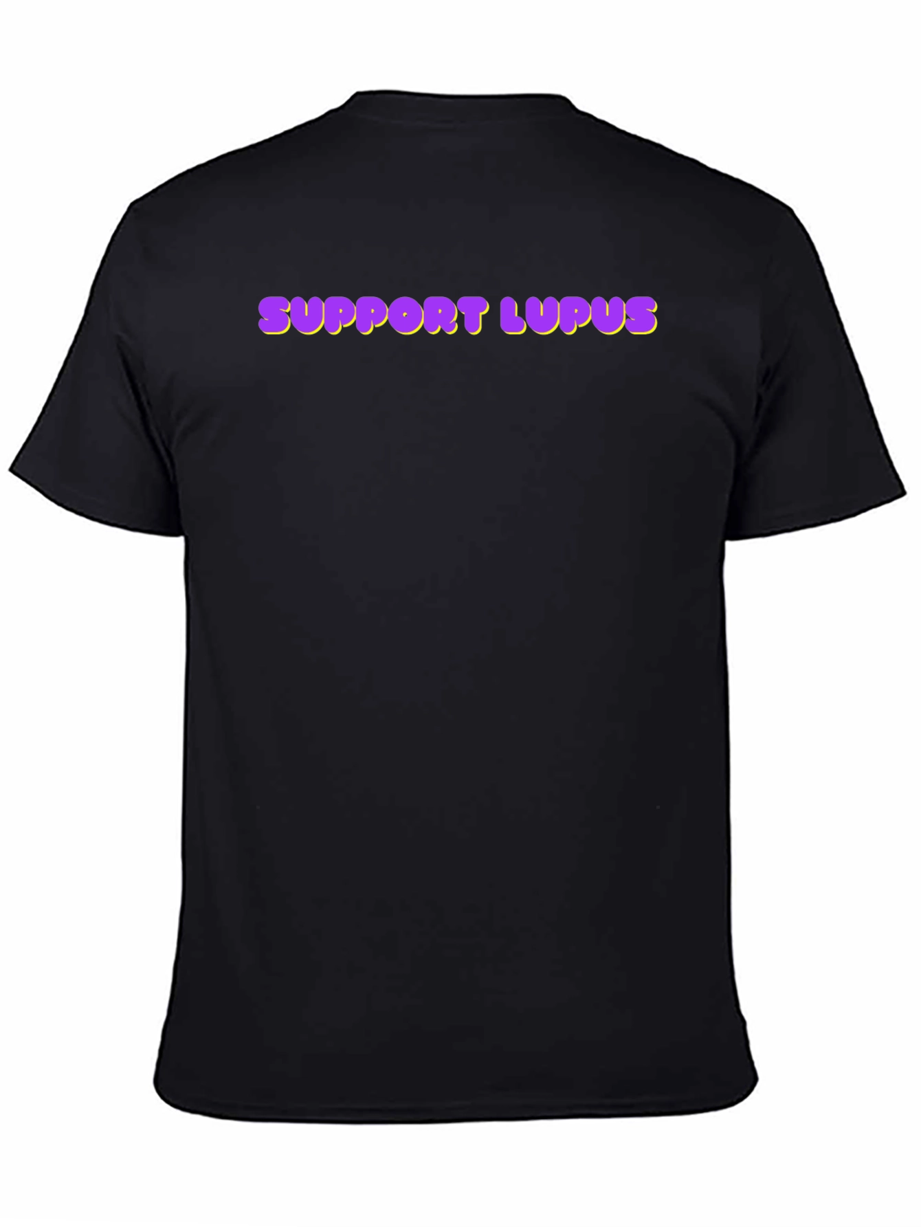 Support Lupus Awareness T-Shirt - Black