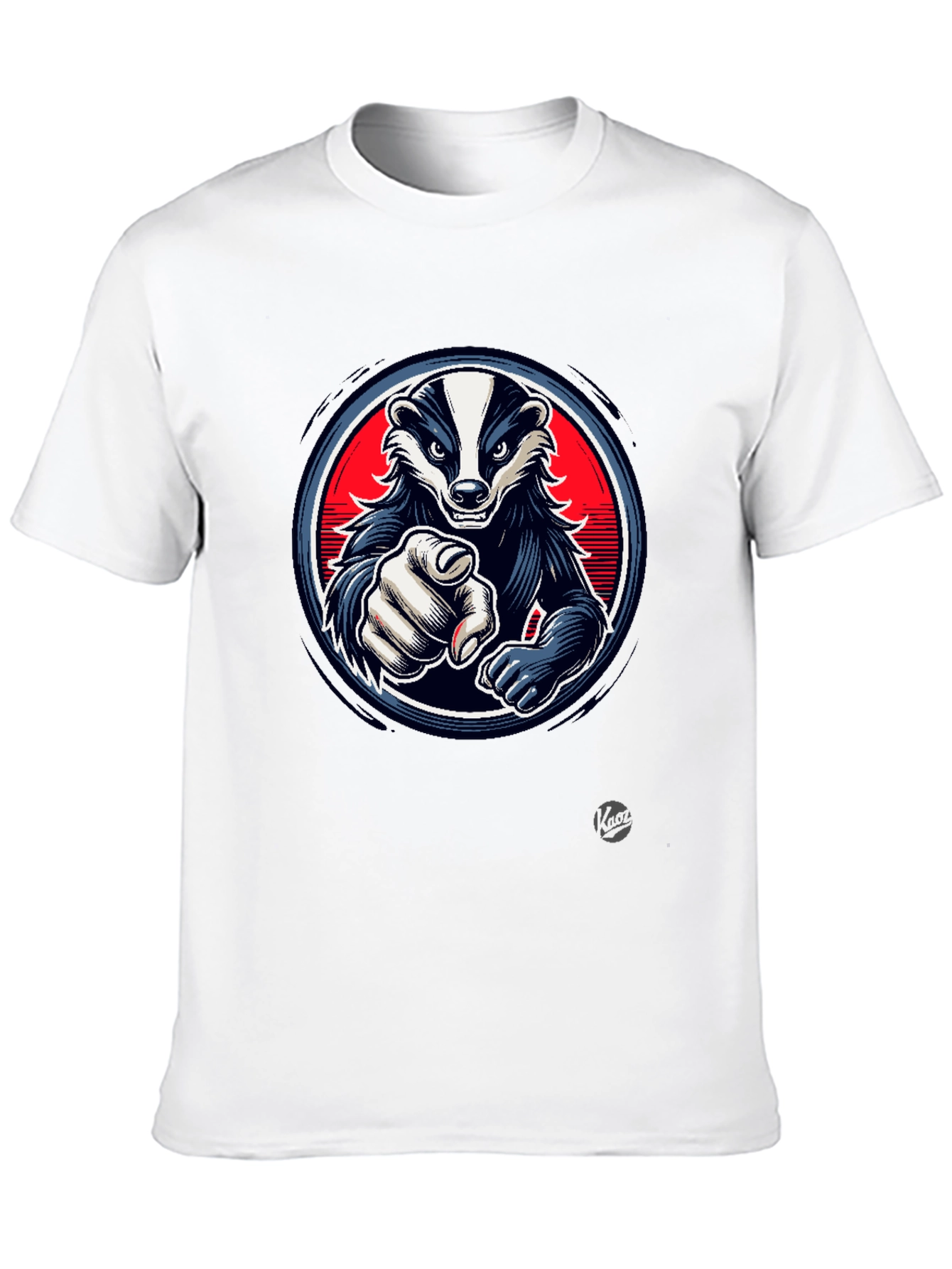 Cool Badger Graphic T-Shirt