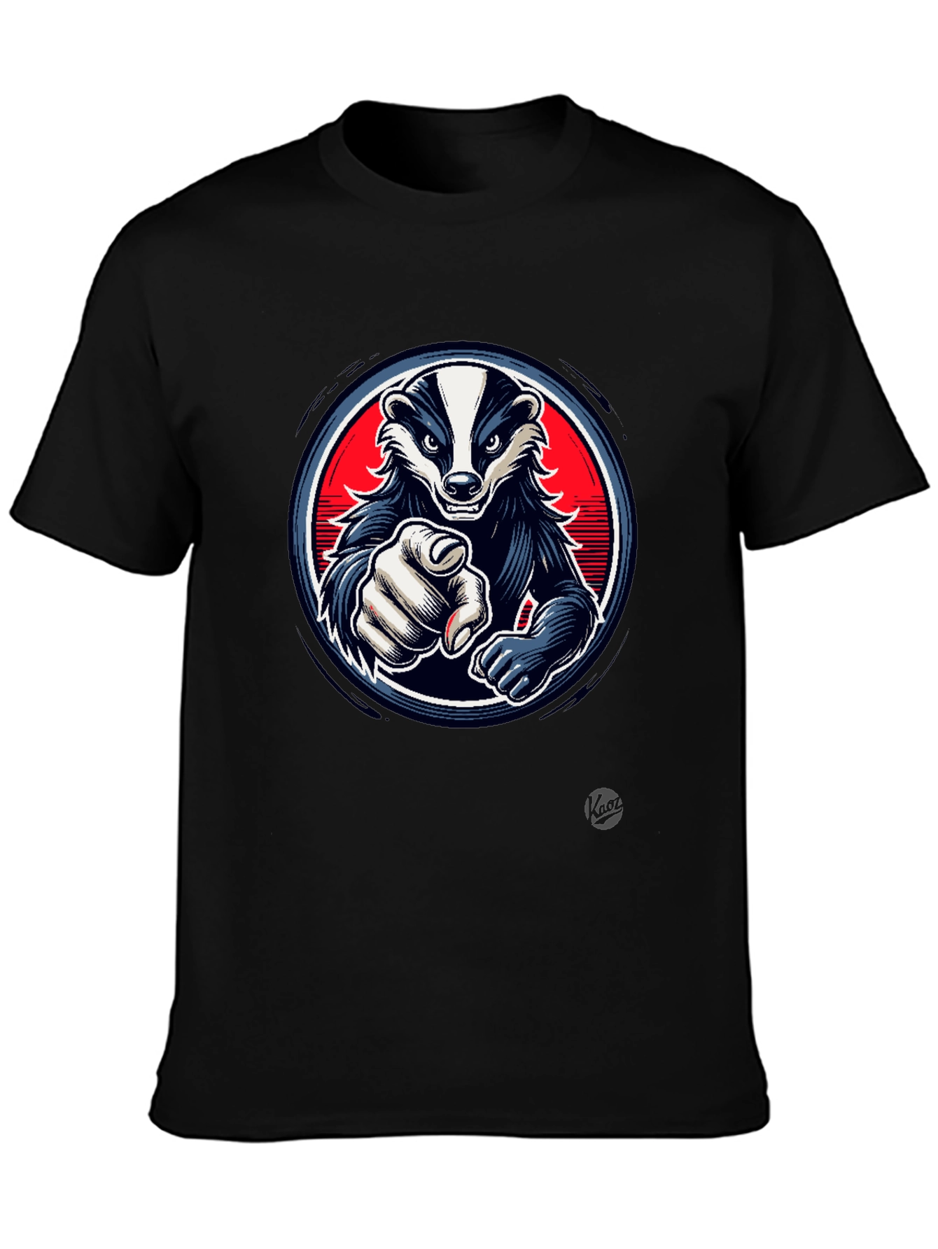 Cool Badger Graphic T-Shirt