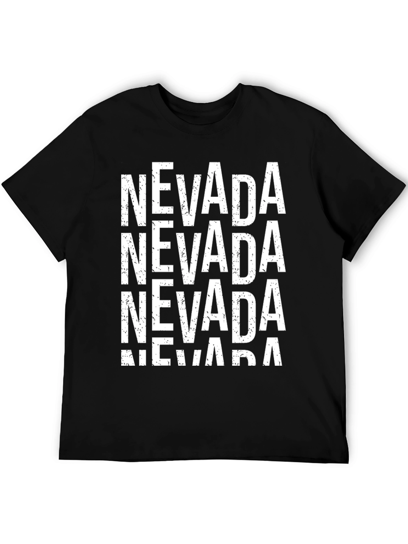 Nevada Graphic Print Crew Neck T-Shirt