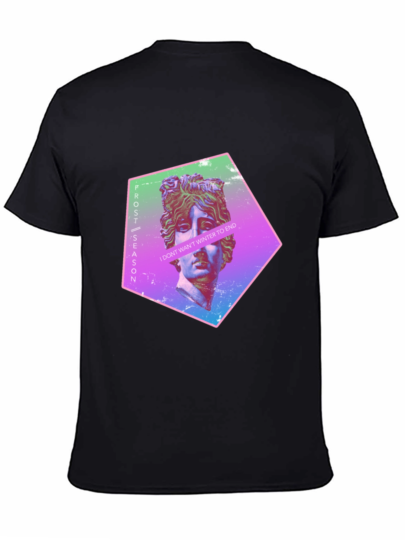 Frost Season Graphic Tee - Mens Black T-Shirt