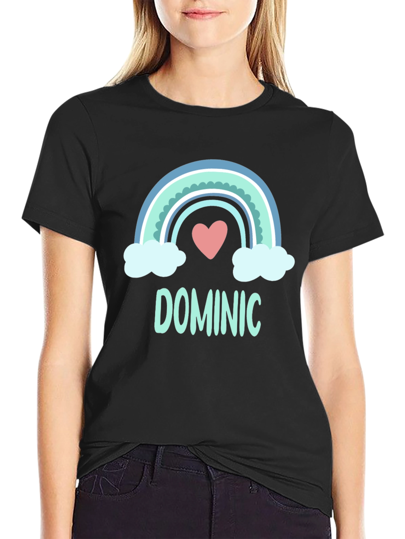 Dominic Rainbow Personalized T-Shirt