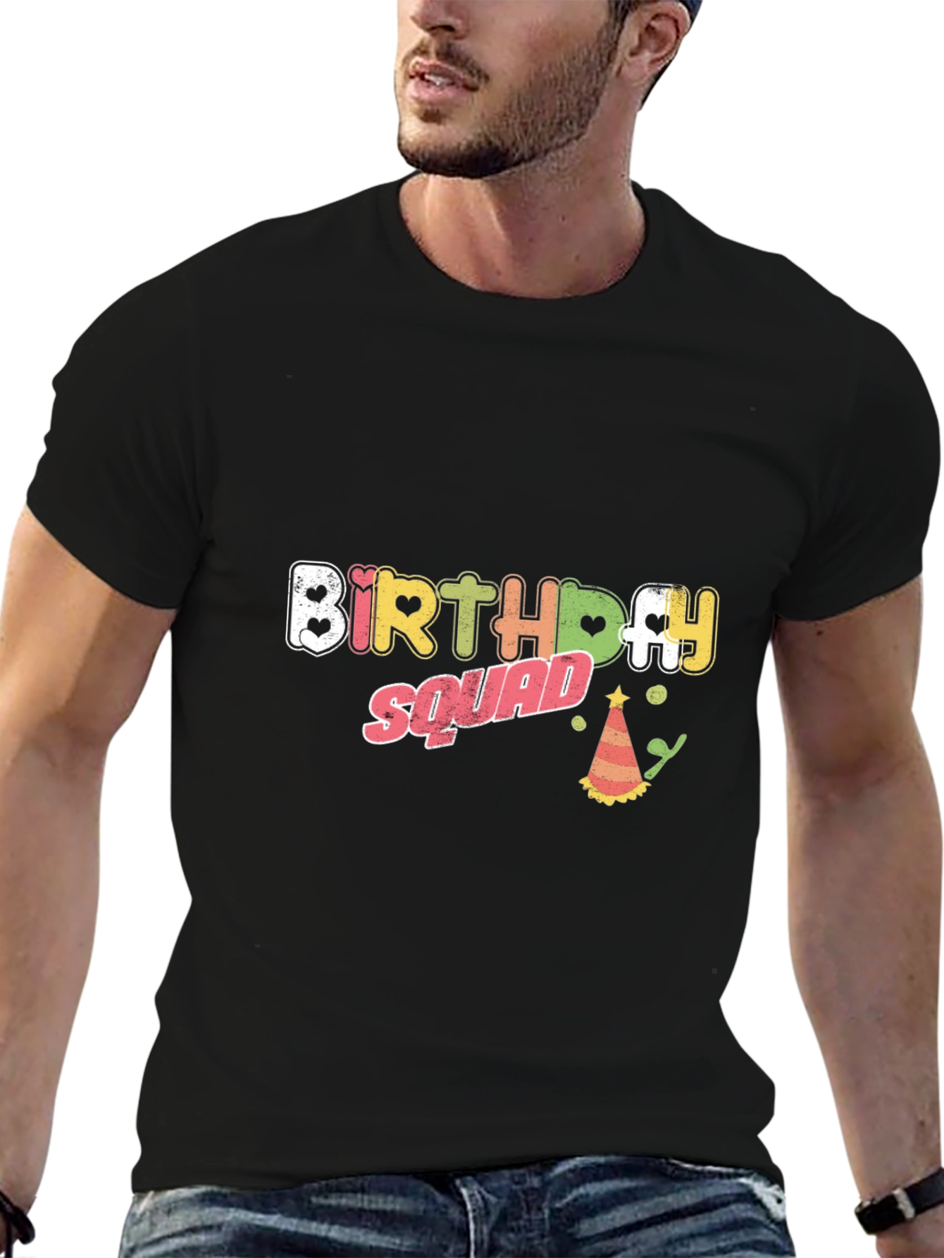 Birthday Squad Graphic T-Shirt