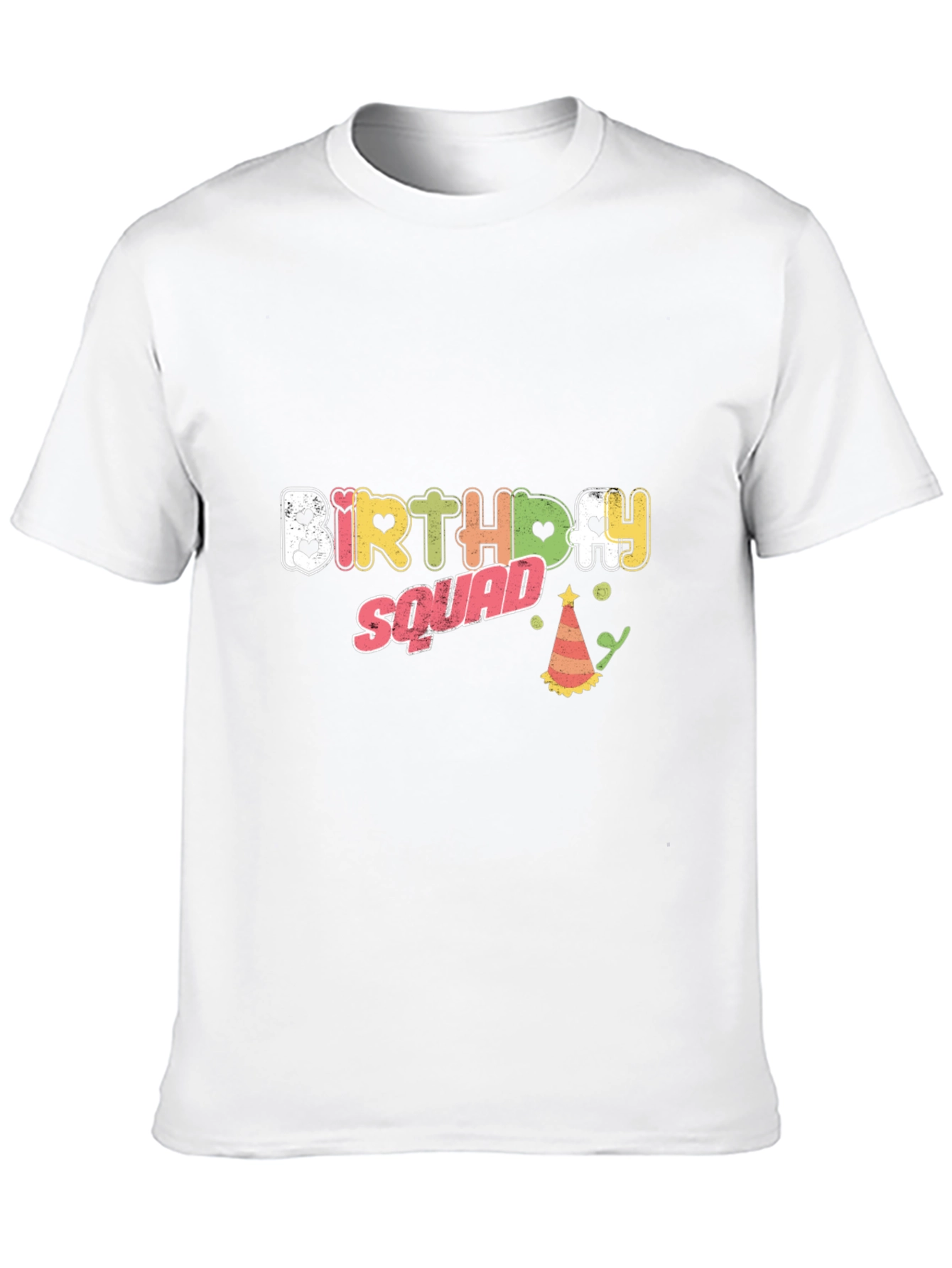 Birthday Squad Graphic T-Shirt