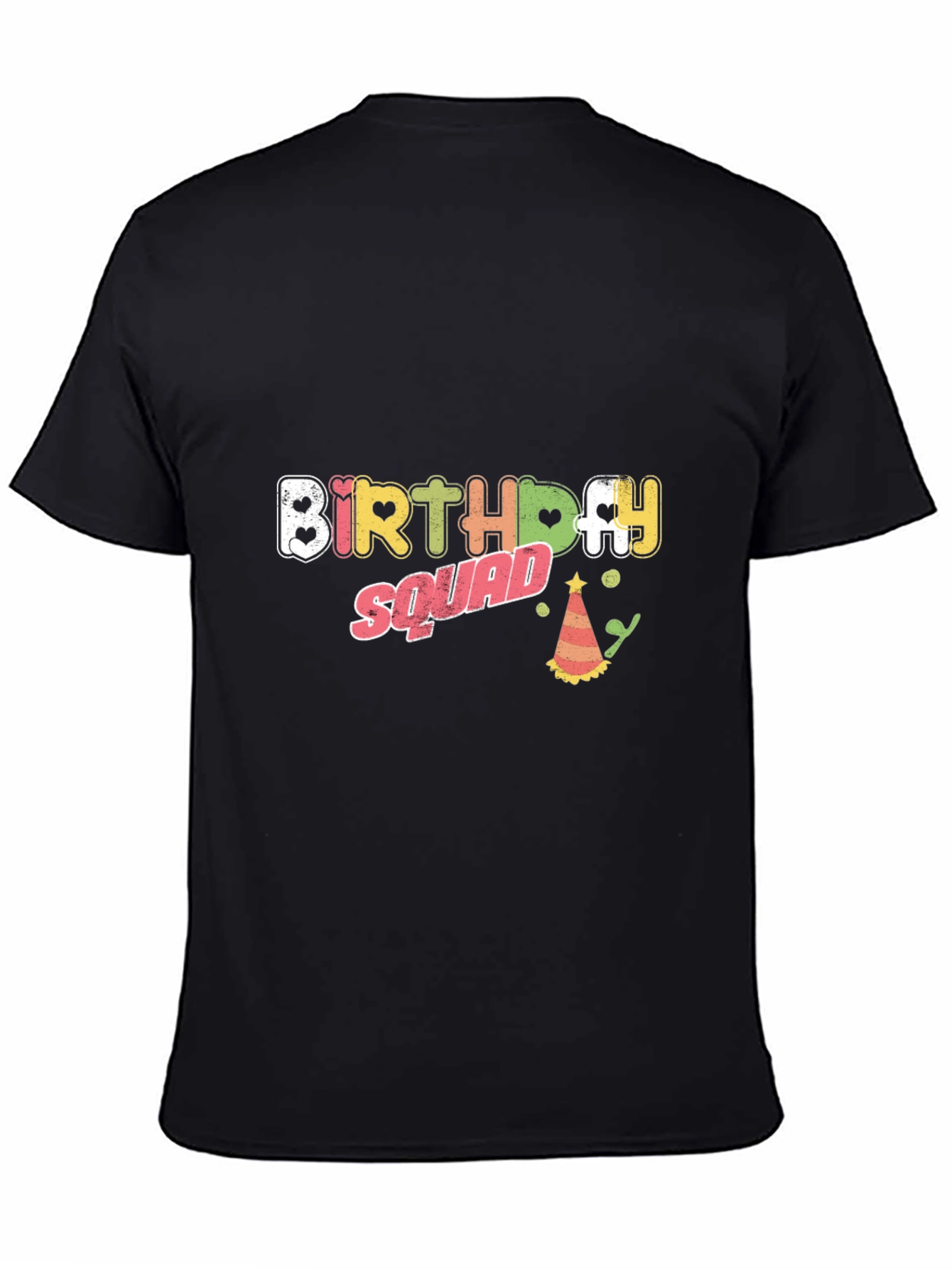 Birthday Squad Graphic T-Shirt
