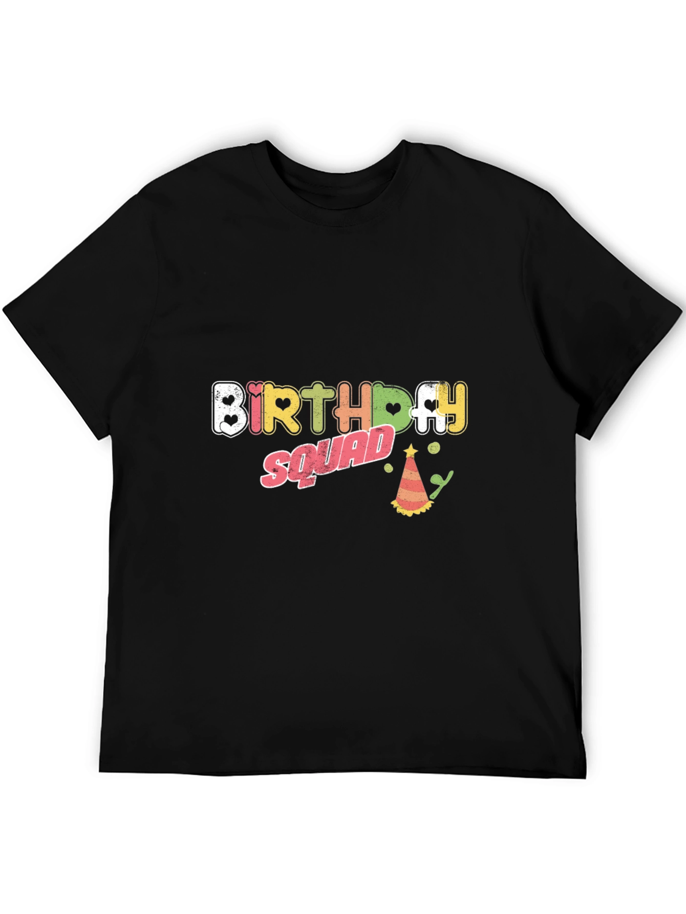 Birthday Squad Graphic T-Shirt