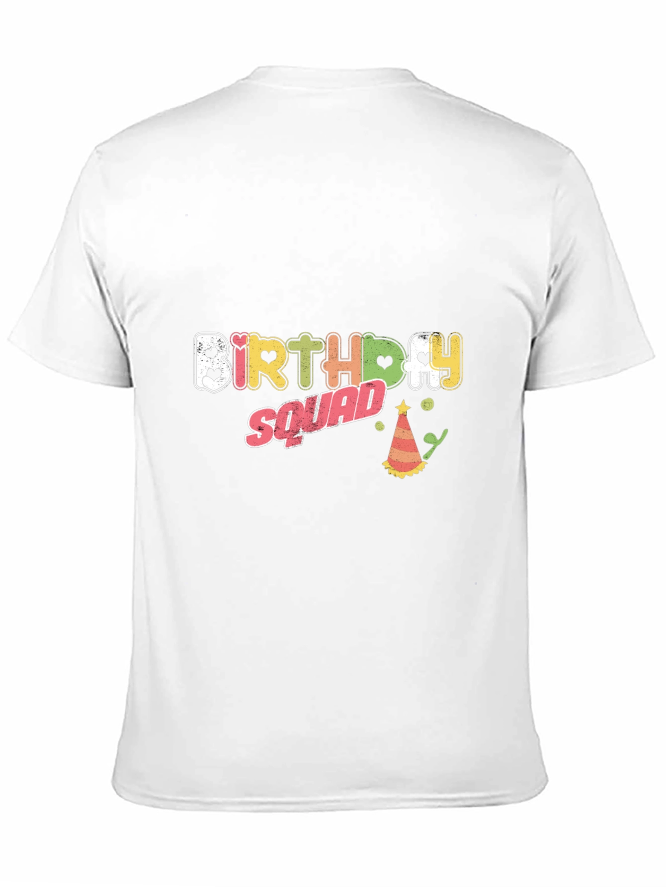 Birthday Squad Graphic T-Shirt