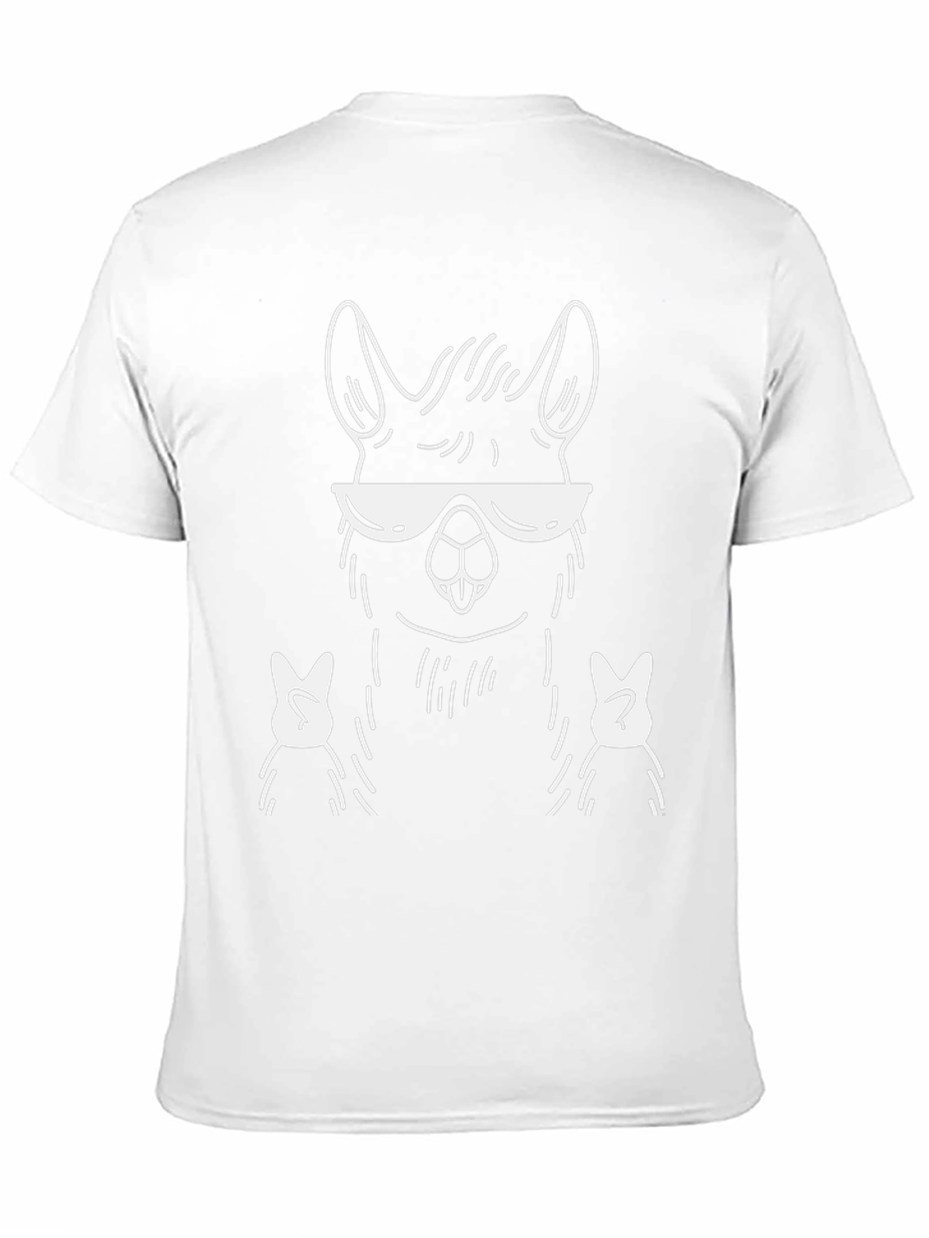 Cool Llama Graphic Tee - Quirky Unisex T-Shirt