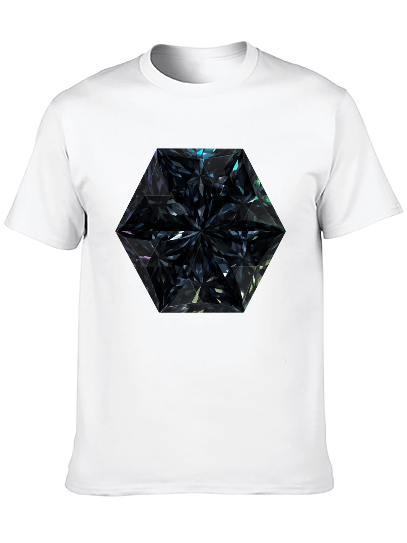 Black Diamond Geometric T-Shirt