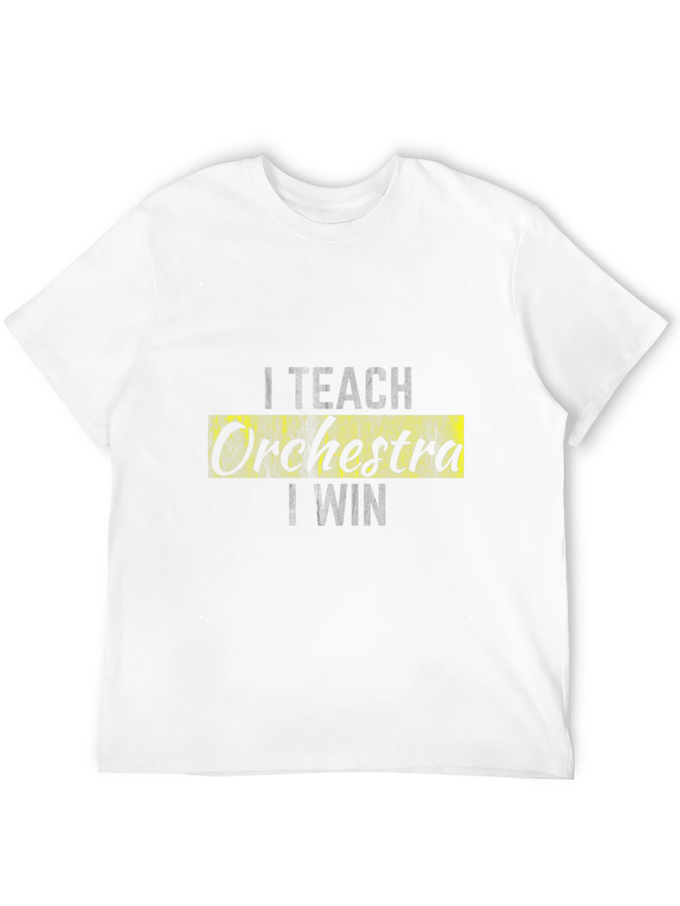 I Teach Orchestra I Win Black T-Shirt