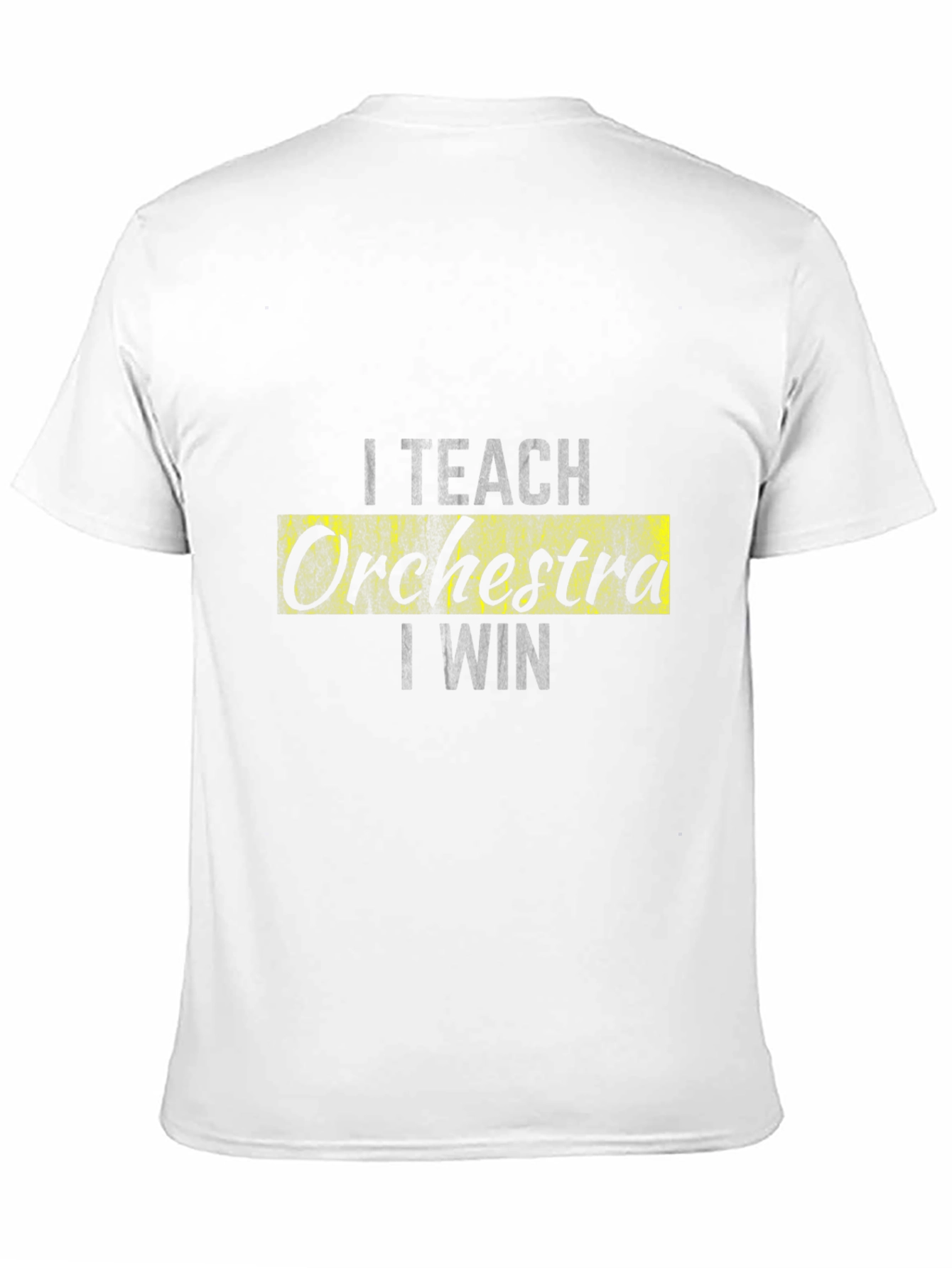 I Teach Orchestra I Win Black T-Shirt
