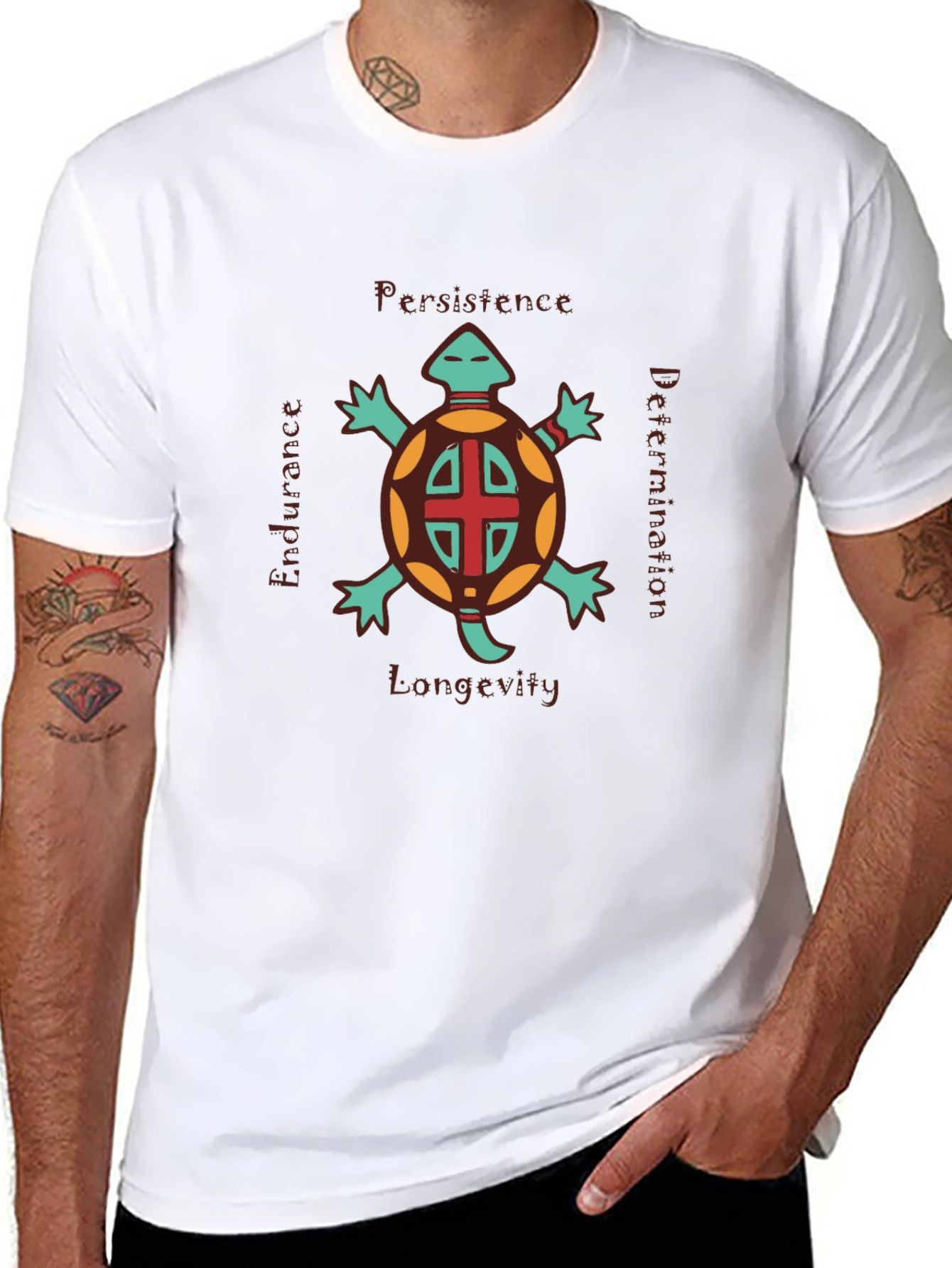 Turtle Strength & Determination Tee