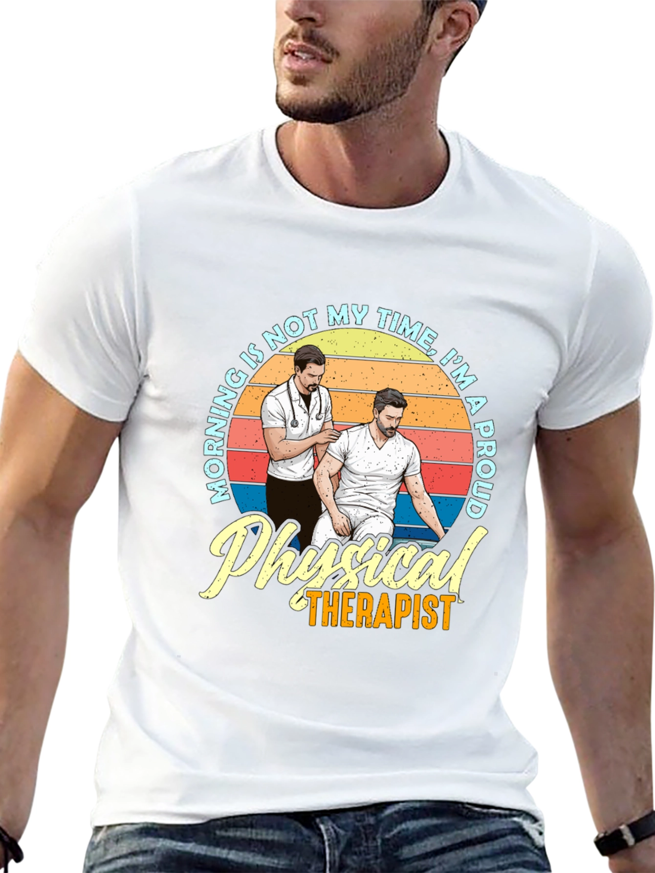 Proud Physical Therapist Graphic T-Shirt