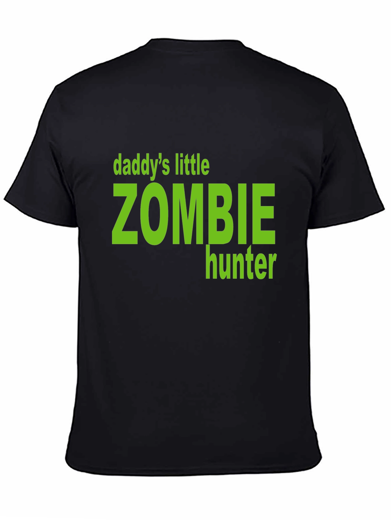 Daddys Little Zombie Hunter Graphic T-Shirt