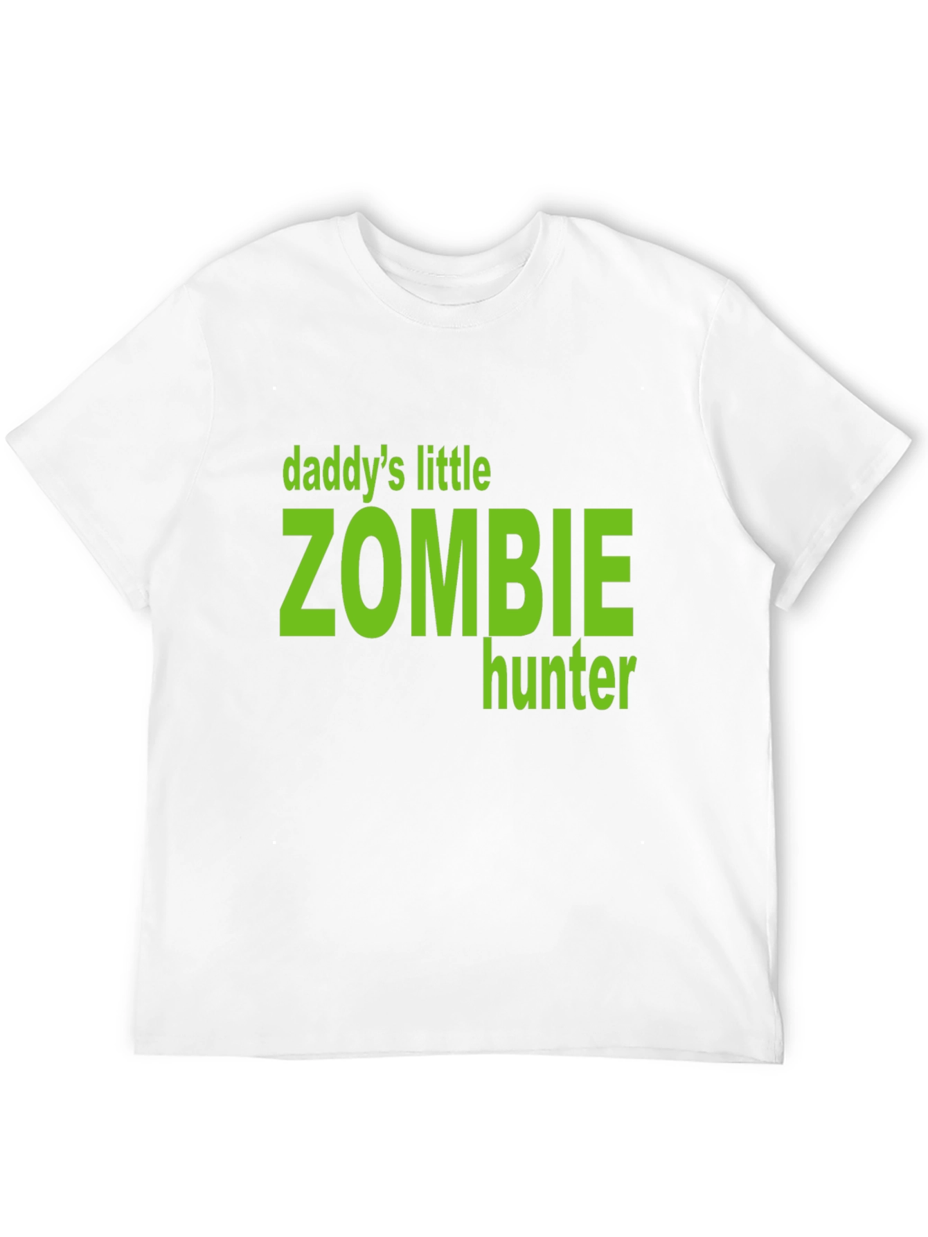 Daddys Little Zombie Hunter Graphic T-Shirt