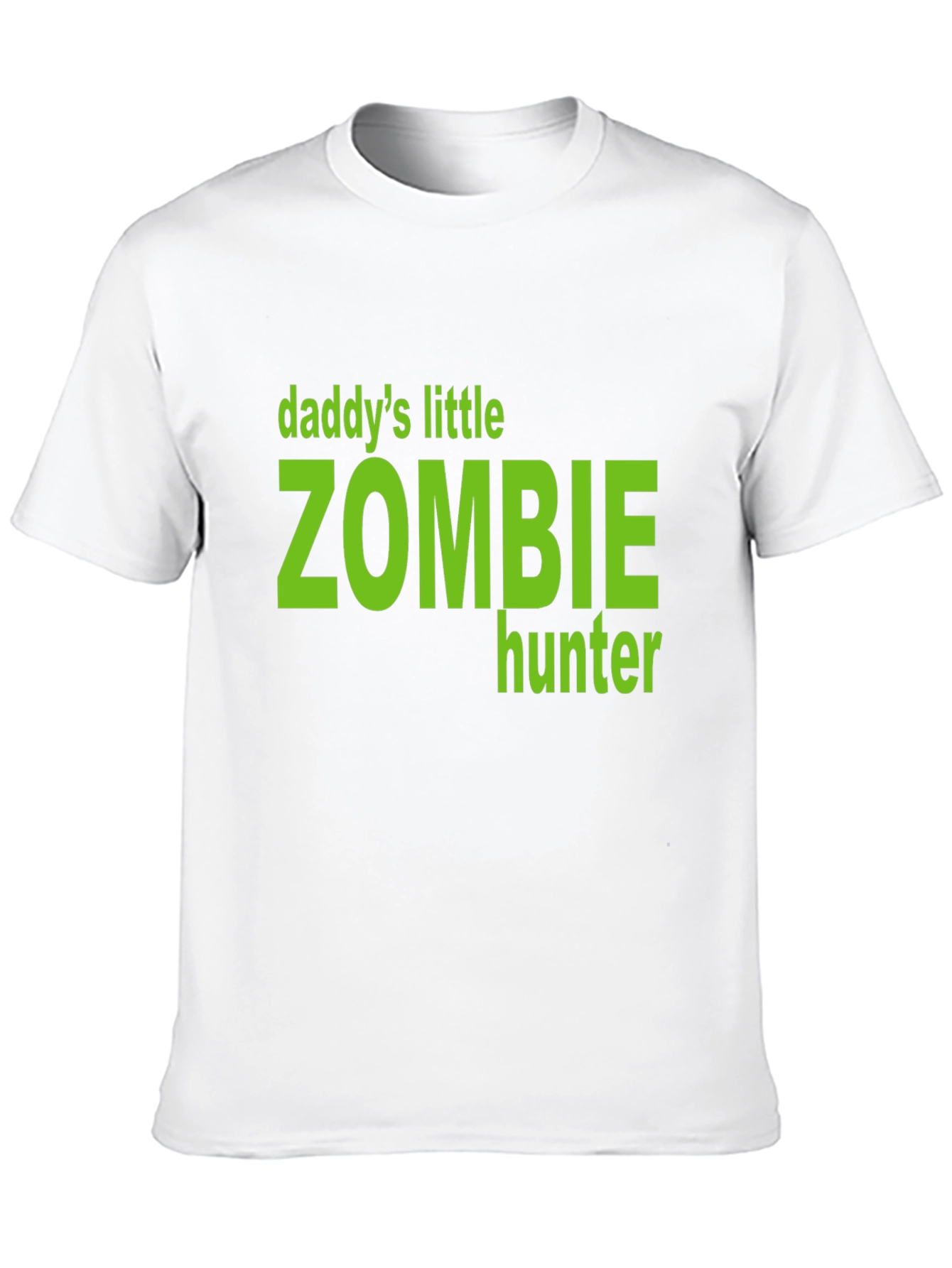 Daddys Little Zombie Hunter Graphic T-Shirt