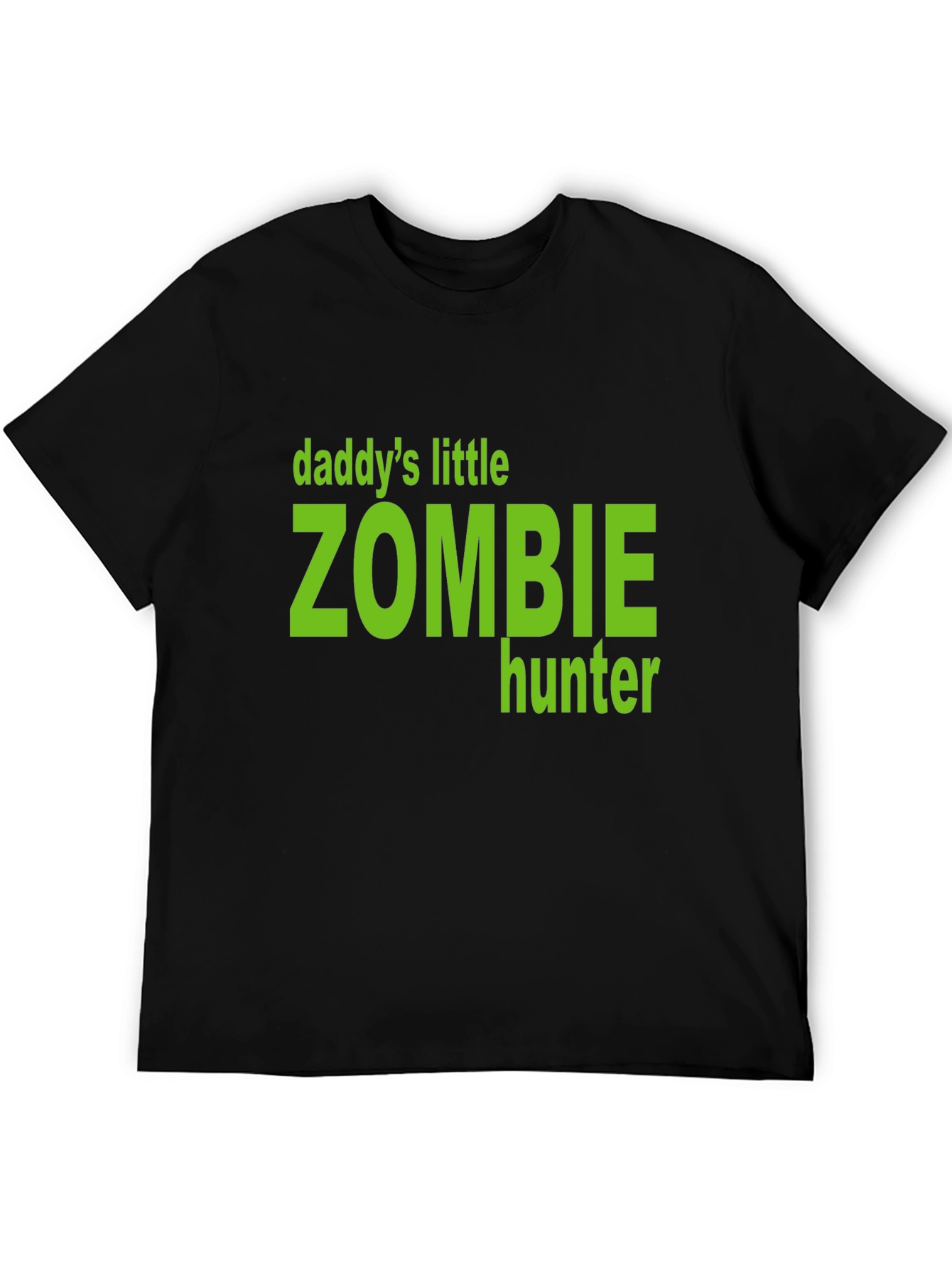 Daddys Little Zombie Hunter Graphic T-Shirt
