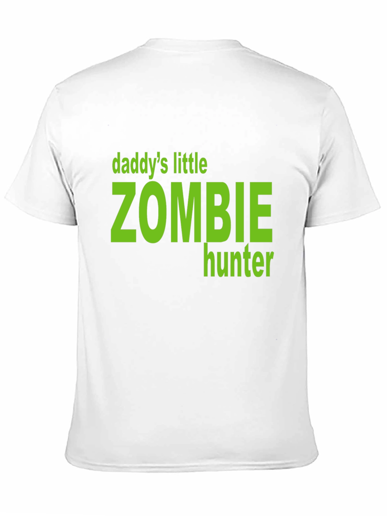 Daddys Little Zombie Hunter Graphic T-Shirt