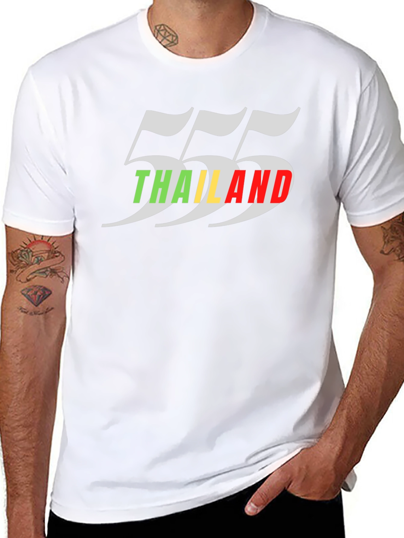 Thailand 555 Graphic T-Shirt - Soft Cotton Tee