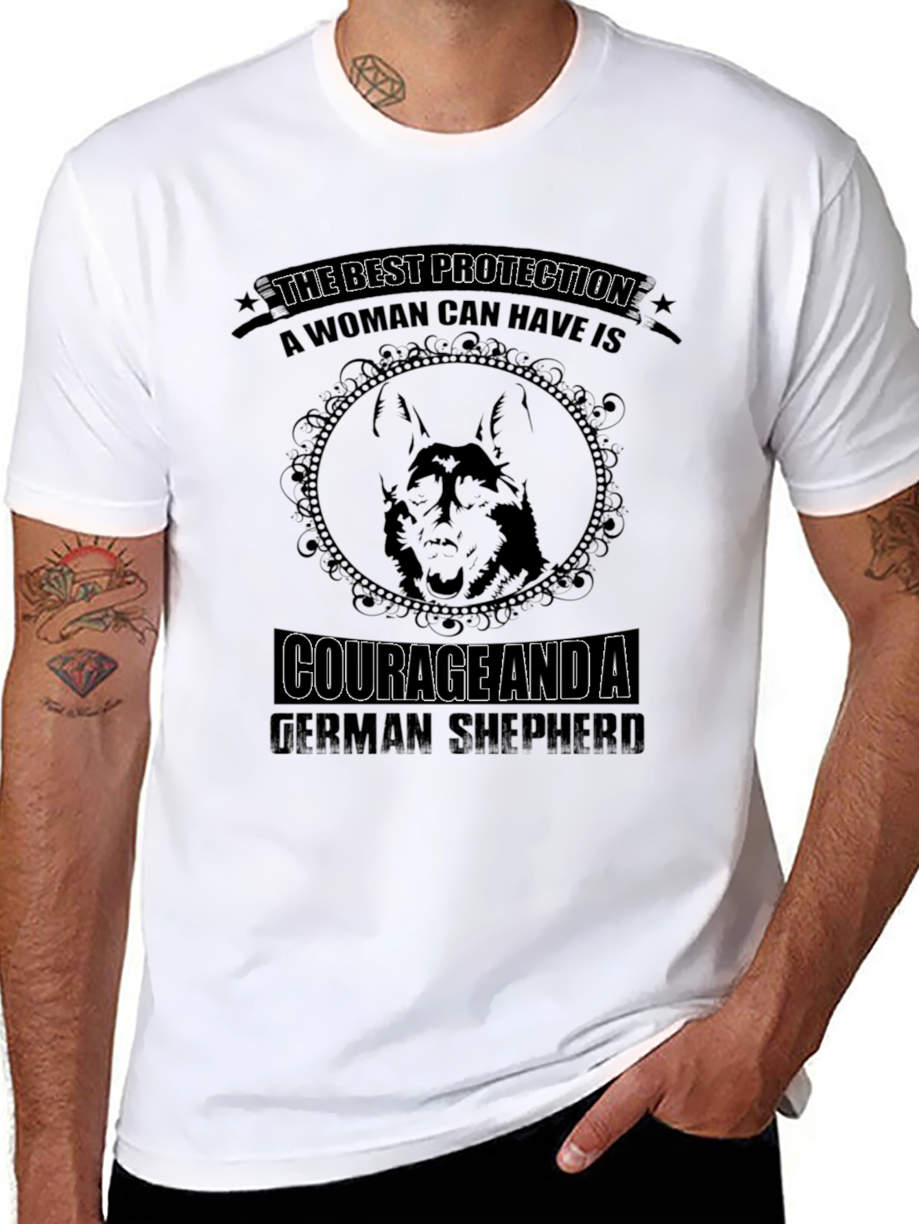 German Shepherd Protection T-Shirt