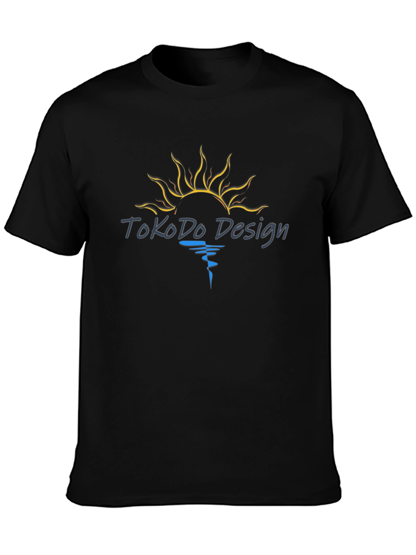 Black TokoDo Design T-Shirt