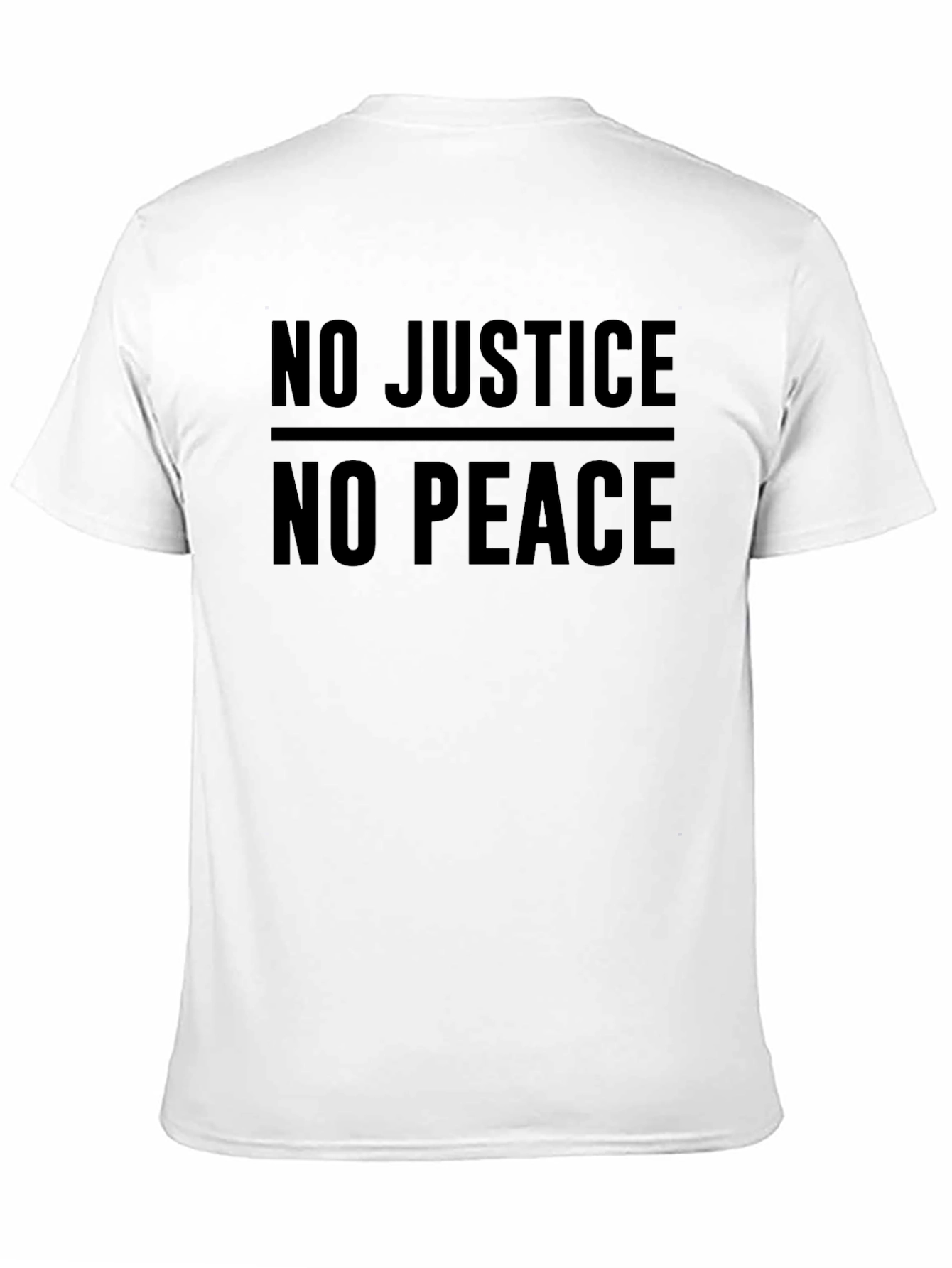 No Justice No Peace Graphic T-Shirt
