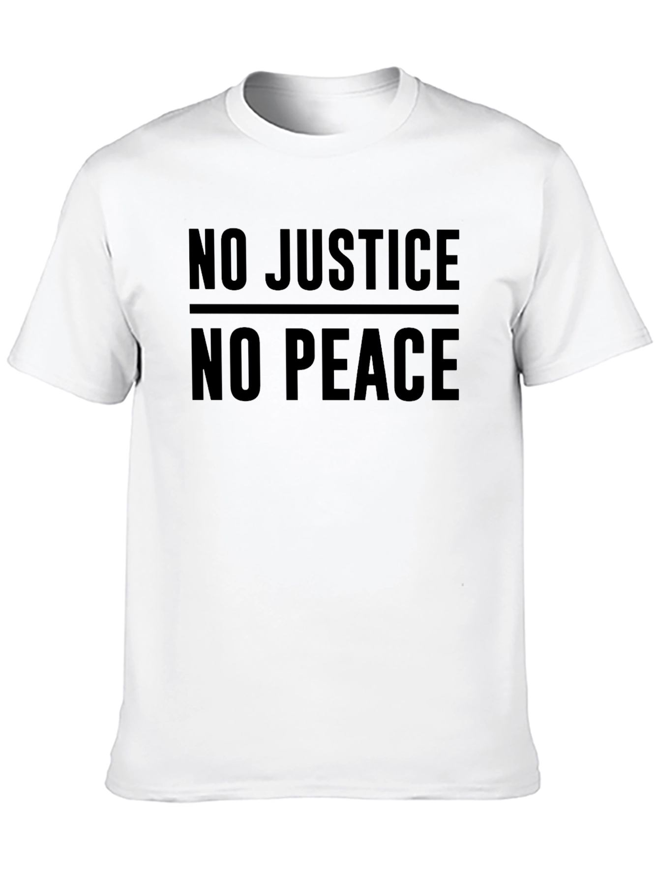 No Justice No Peace Graphic T-Shirt